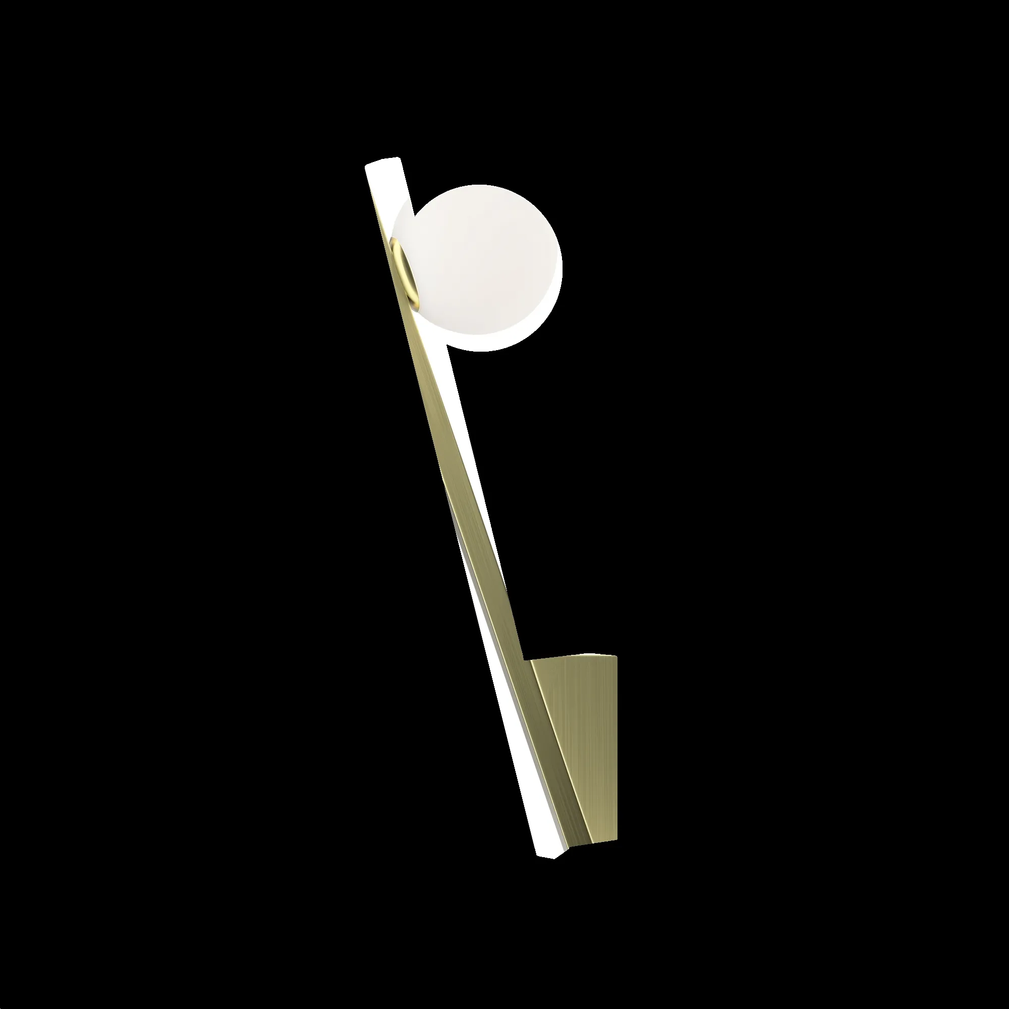 картинка Настенный светильник (бра) Maytoni MOD175WL-01G