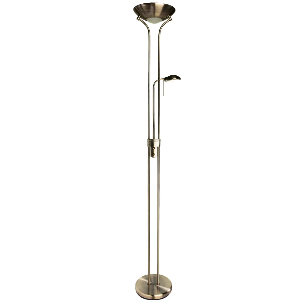 картинка Торшер Arte Lamp DUETTO A4329PN-2AB