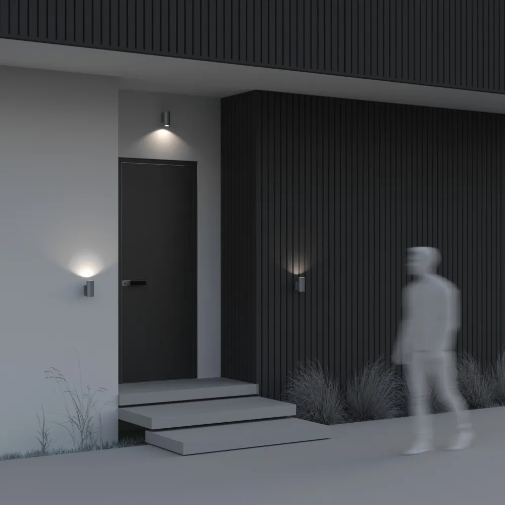 картинка Настенный светильник (бра) Outdoor O574WL-01GR