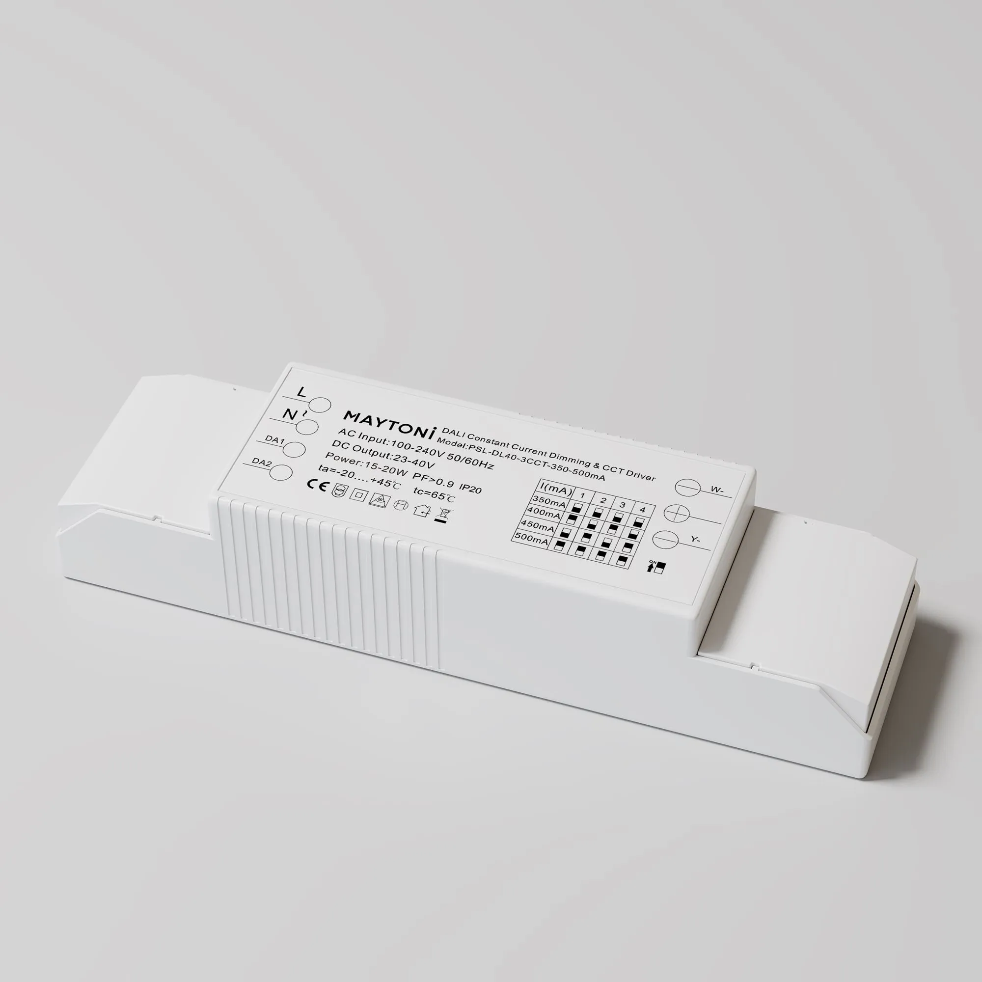 картинка Источник тока Lighting control PSL-DL40-3CCT-350-500mA