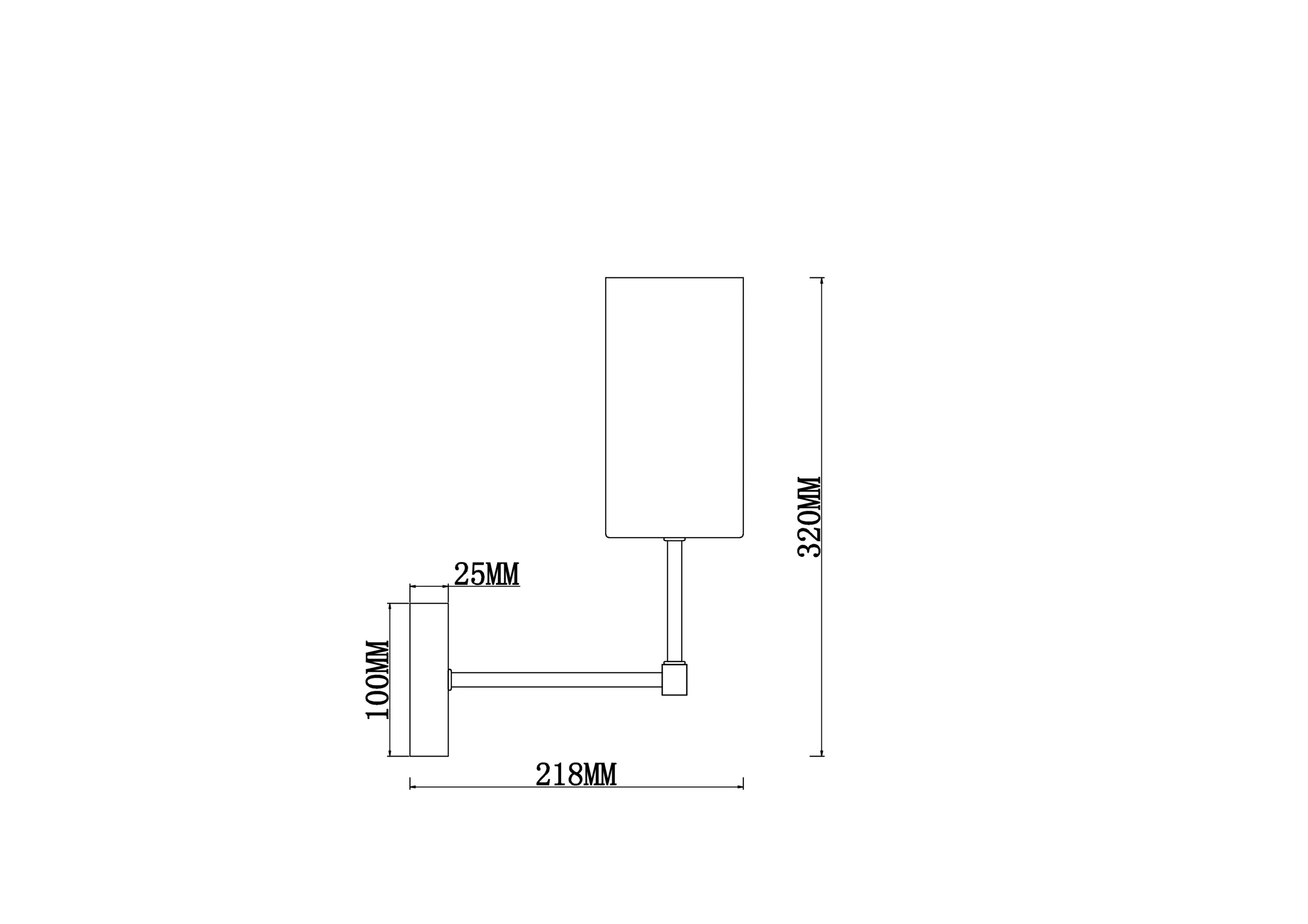 картинка Настенный светильник (бра) Freya FR5184WL-01CH