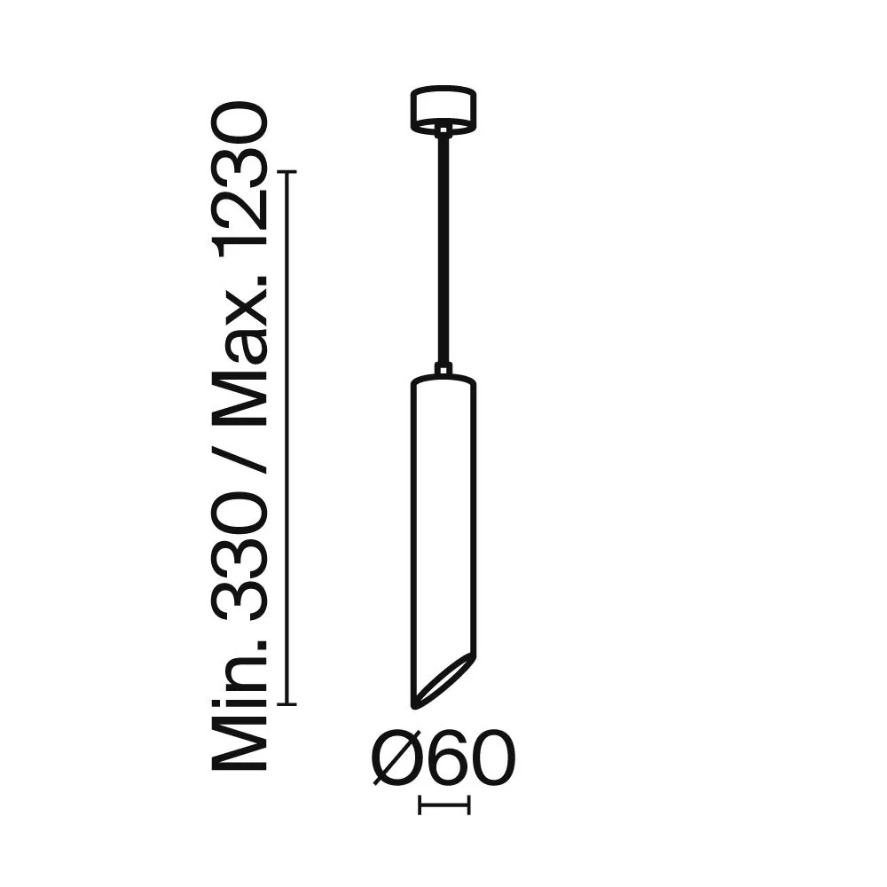 картинка Подвесной светильник Maytoni P044PL-01-30GU10-W