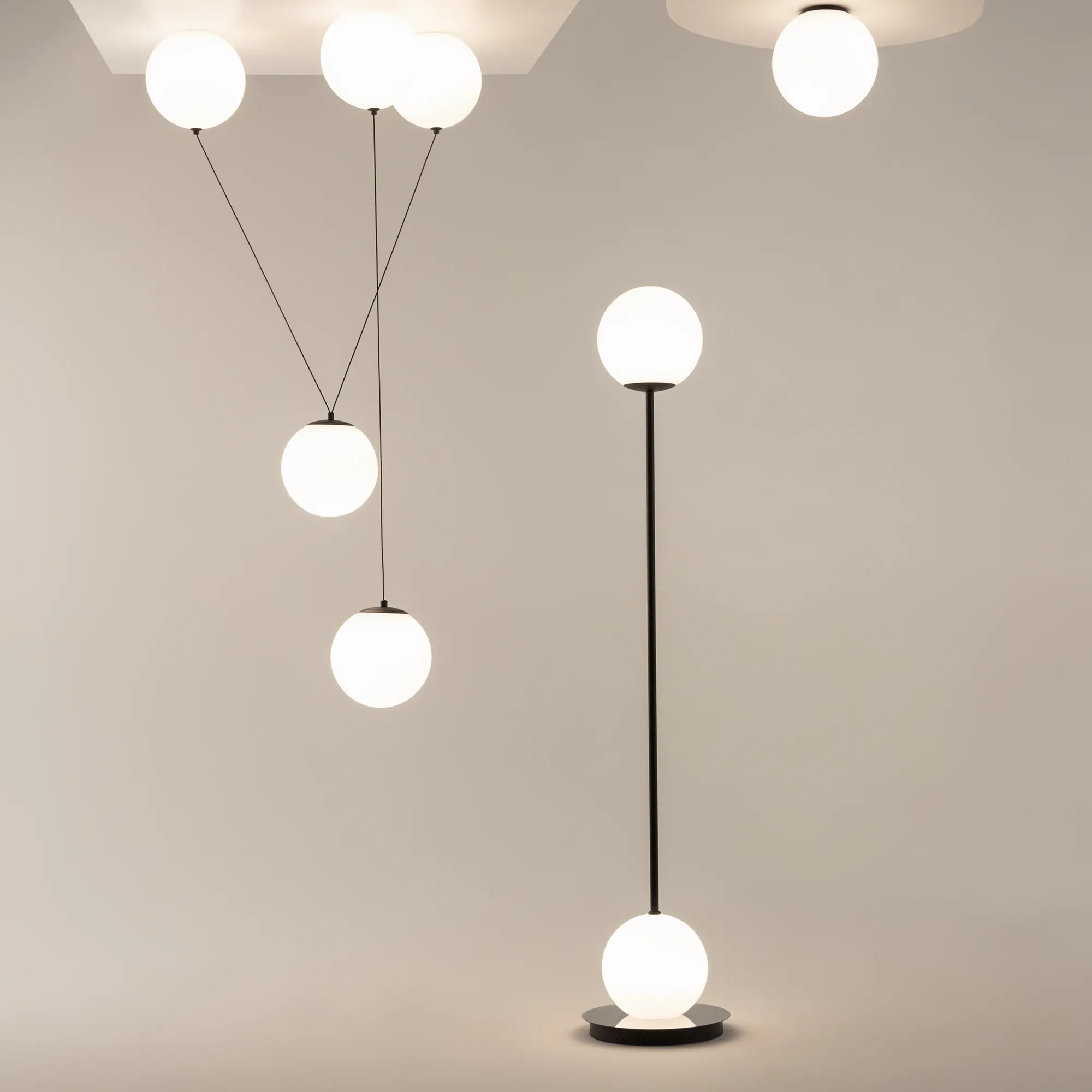 картинка Подвесной светильник Maytoni MOD427PL-L30B3K