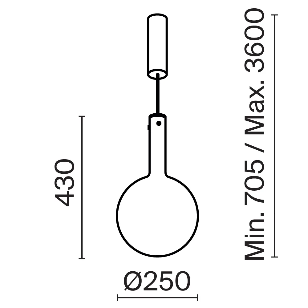 картинка Подвесной светильник Maytoni MOD182PL-L6B3K