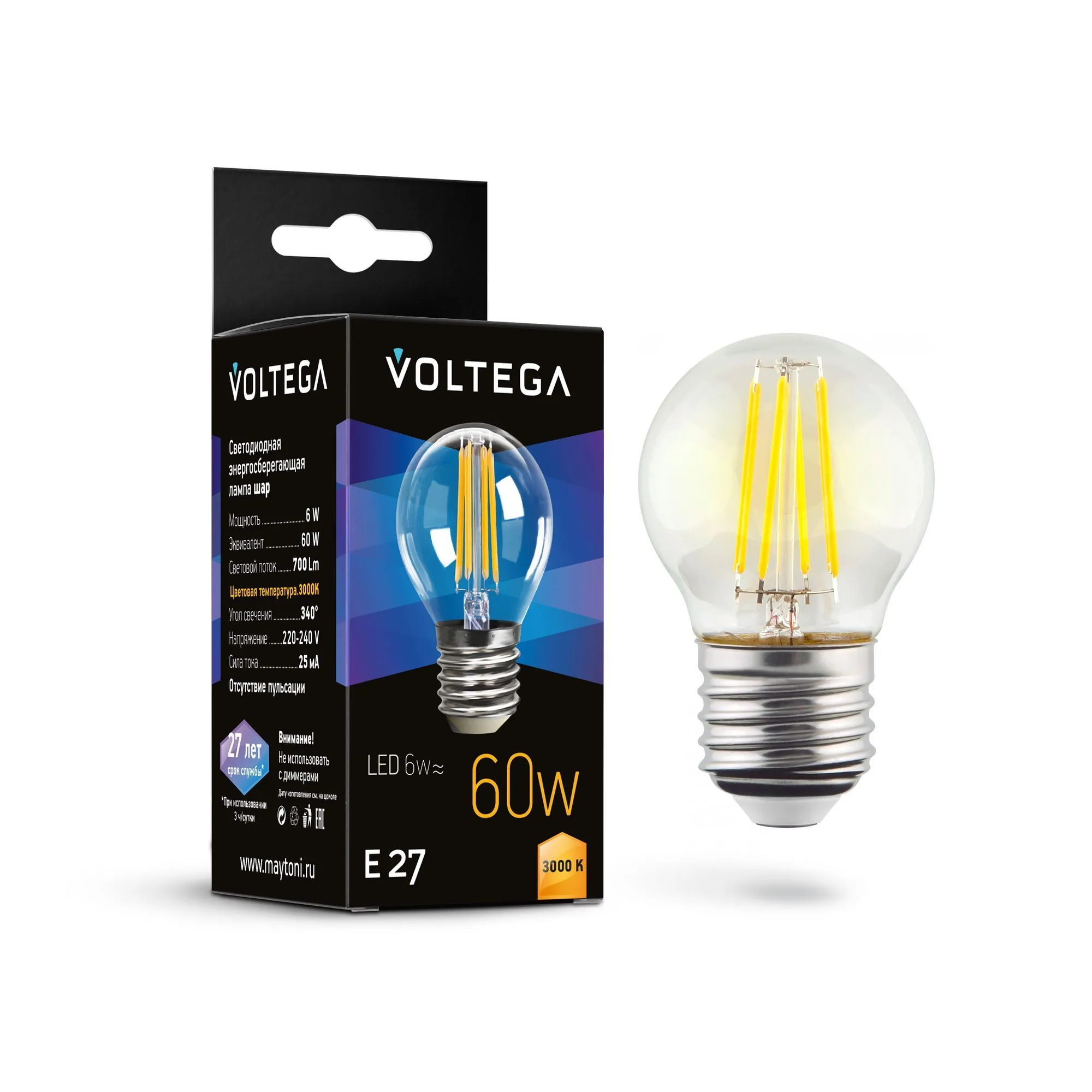 картинка Лампочка Voltega 7215