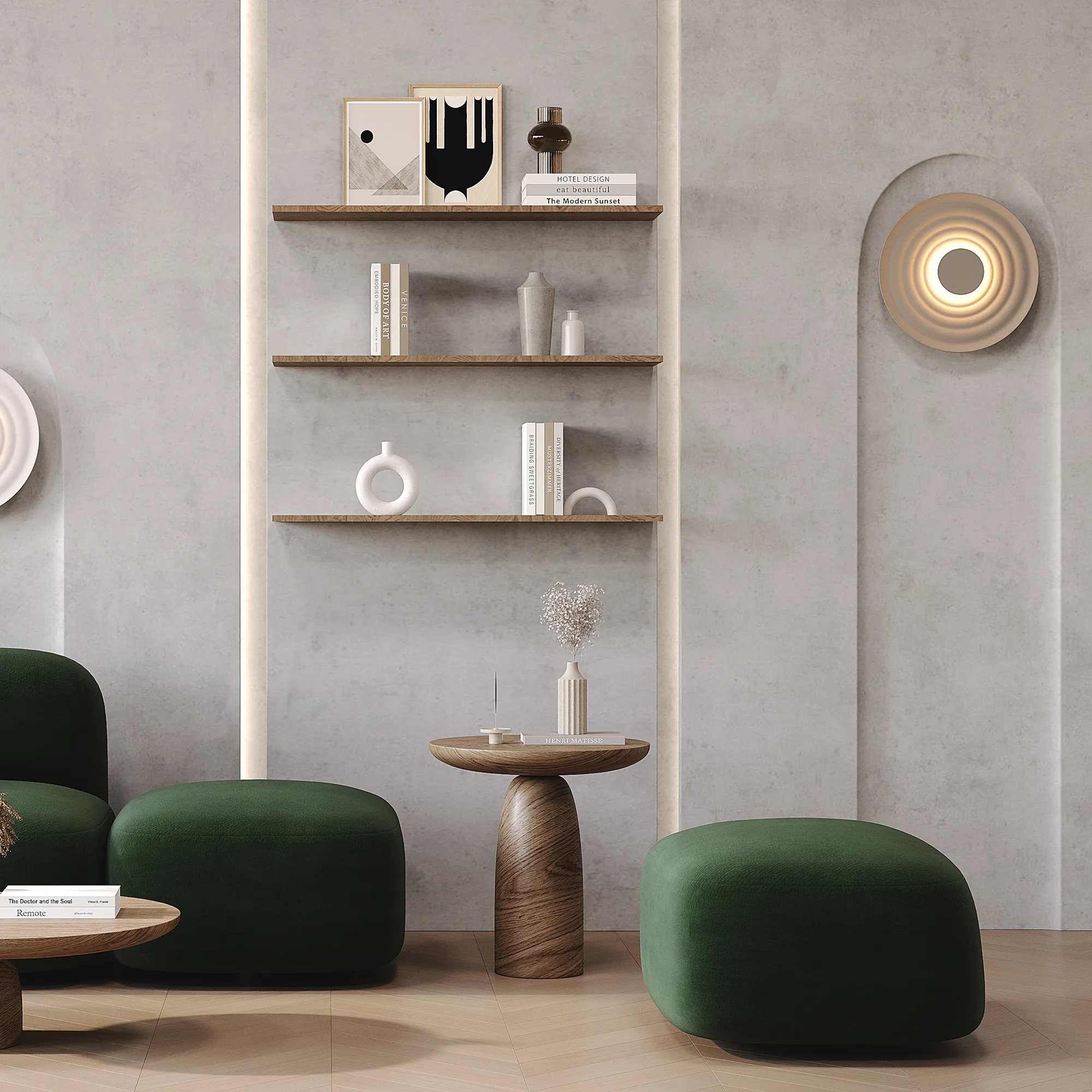 картинка Настенный светильник (бра) Maytoni MOD400WL-L5GR3K