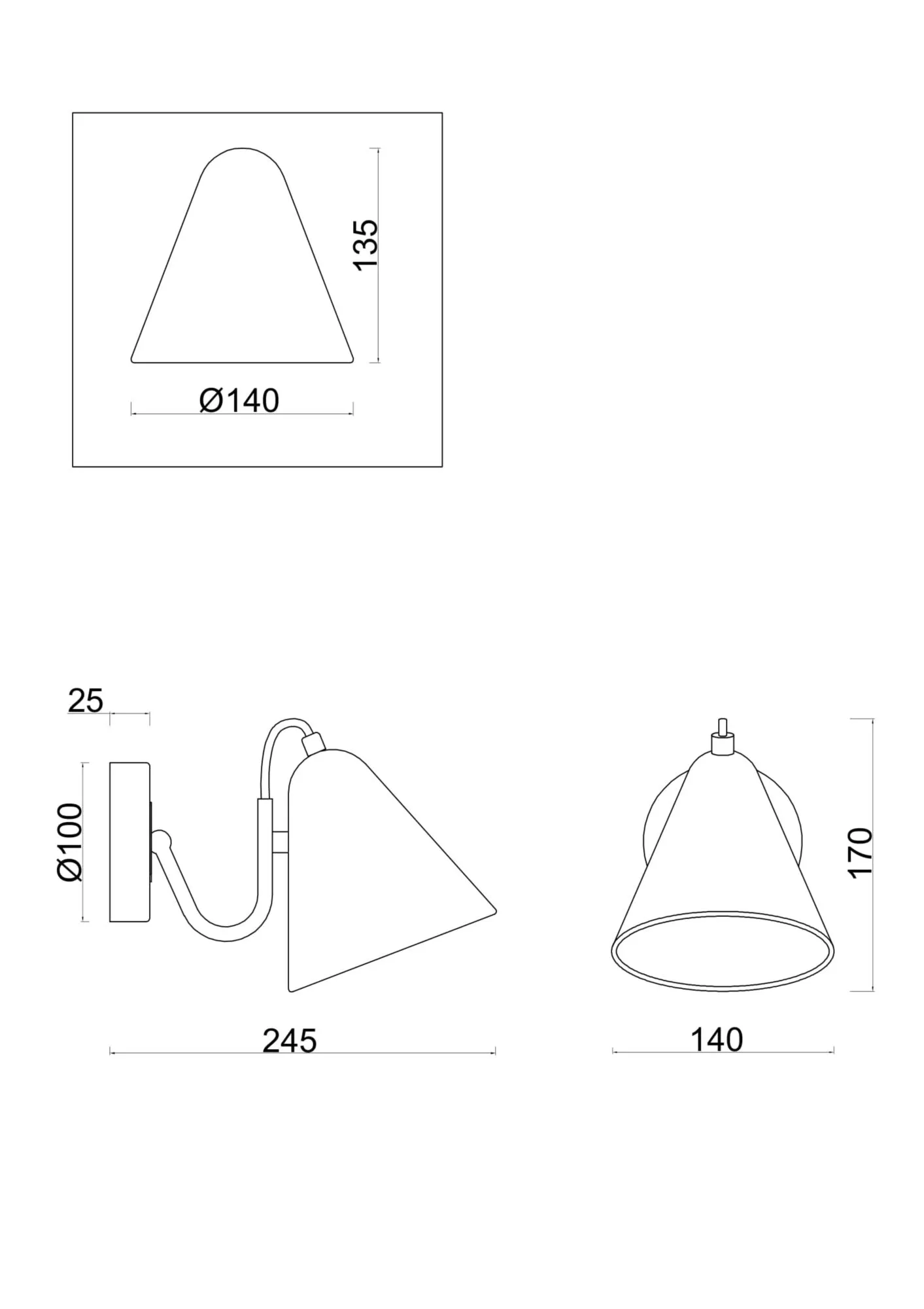 картинка Настенный светильник (бра) Freya FR8001WL-01WG