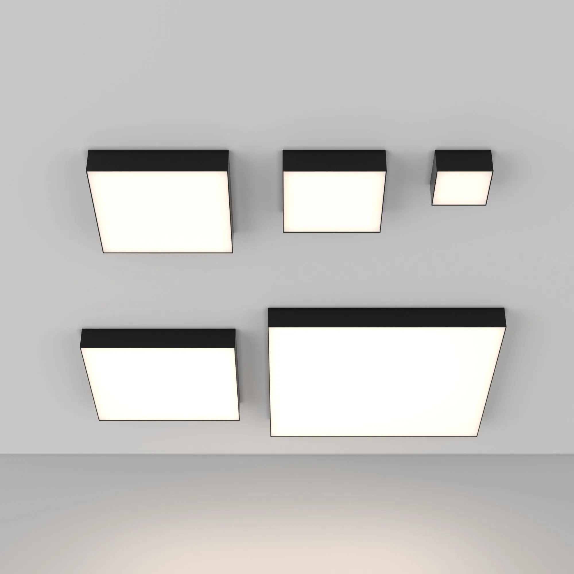 картинка Потолочный светильник Technical C032CL-24W4K-SQ-B