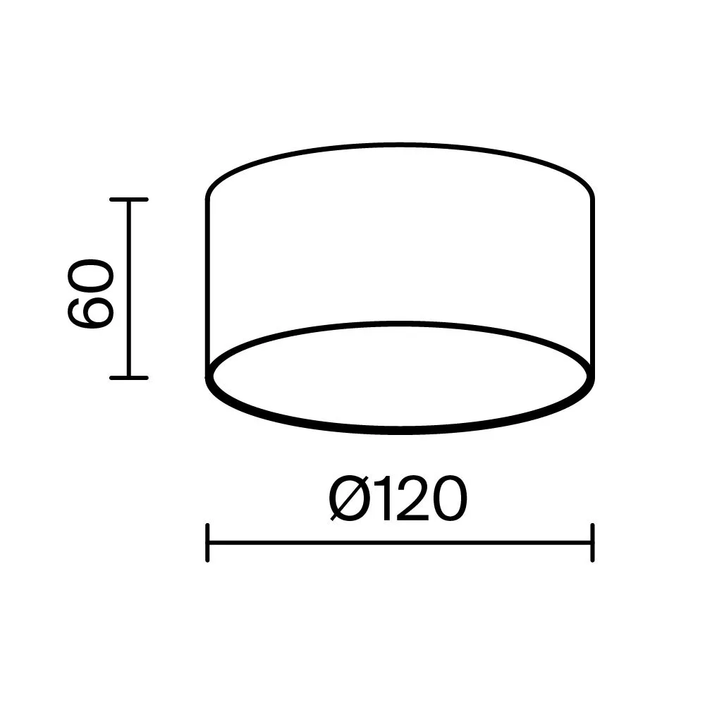 картинка Потолочный светильник Technical C032CL-12W3K-RD-B