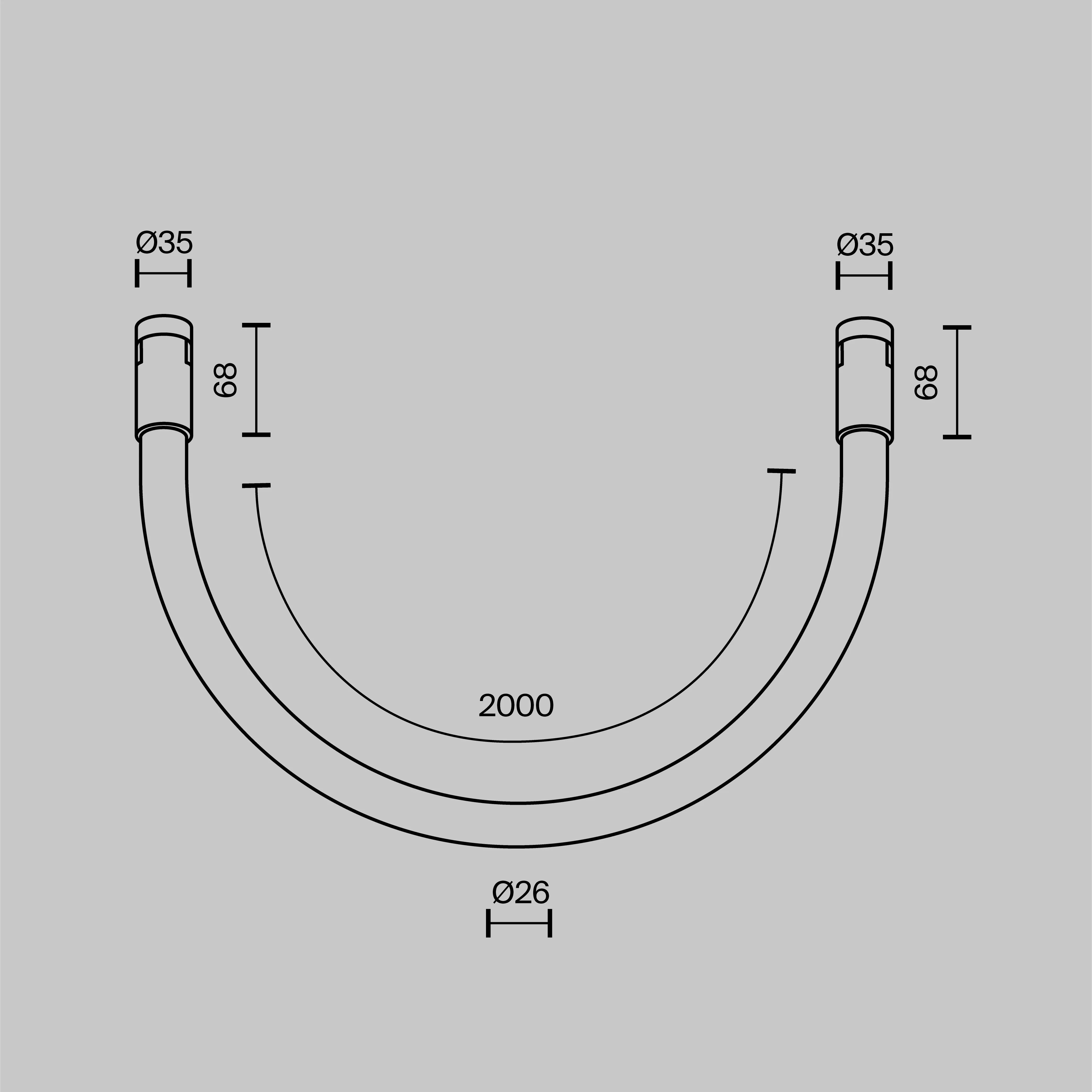 картинка Трековый светильник Technical TR154-1-27W3K-BS