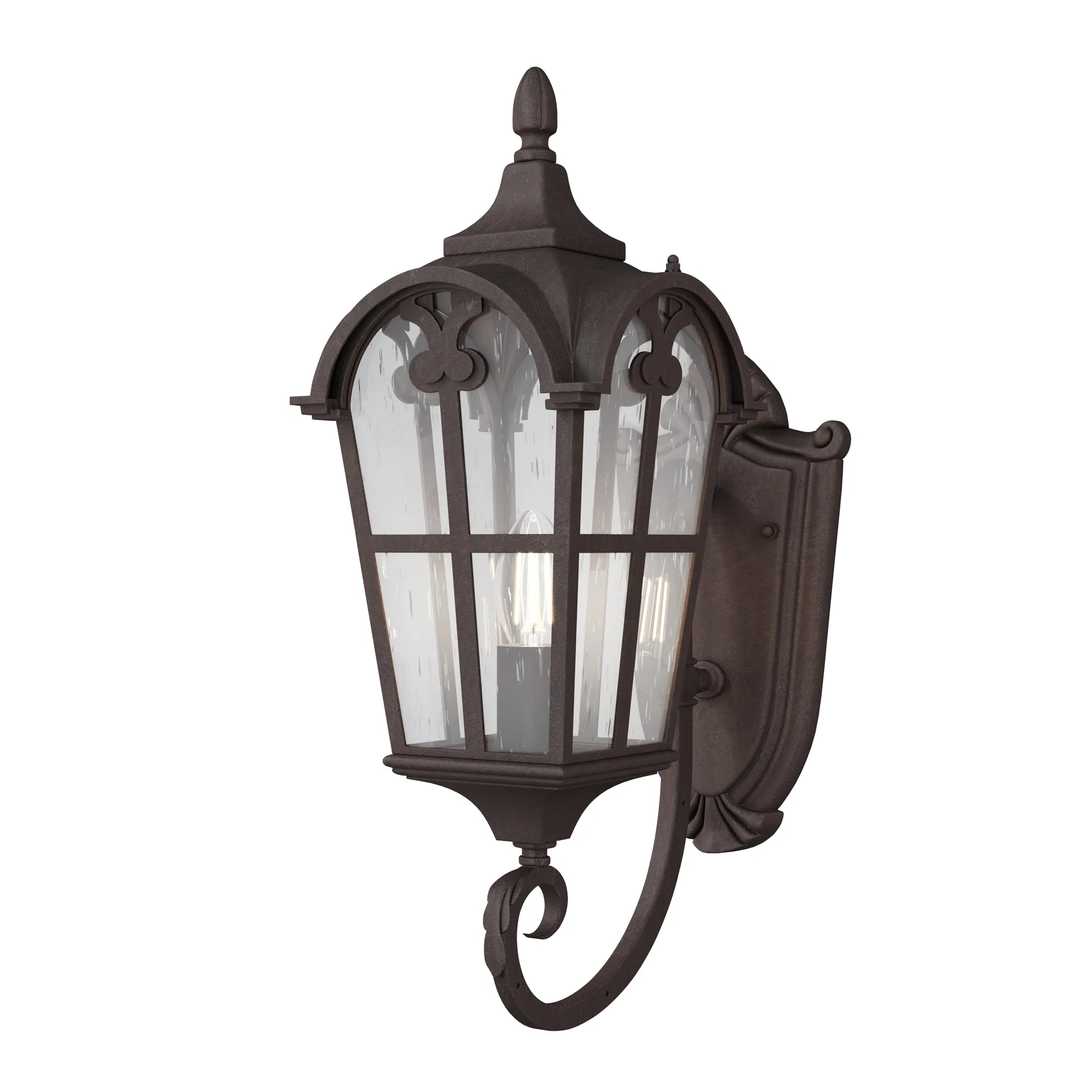 картинка Настенный светильник (бра) Outdoor O413WL-01BZ1