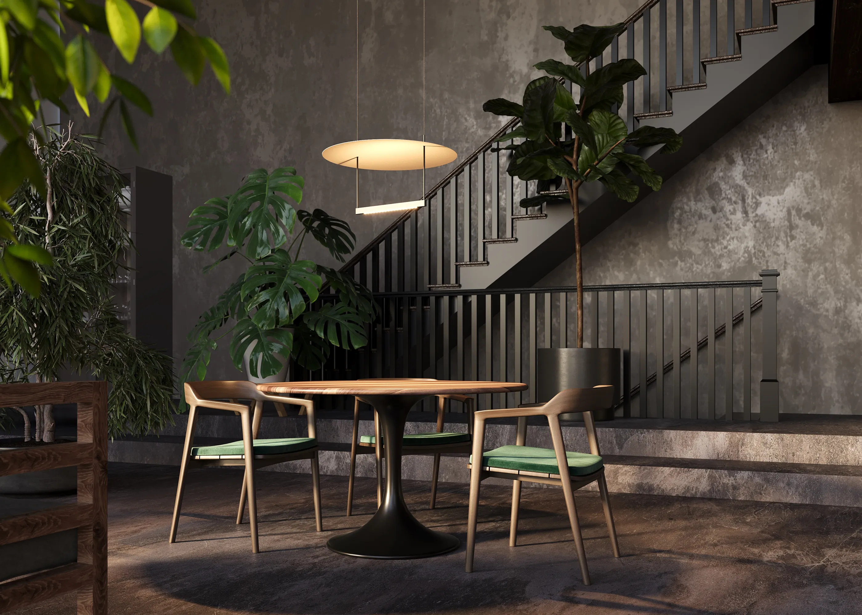 картинка Подвесной светильник Maytoni MOD280PL-L30B3K1