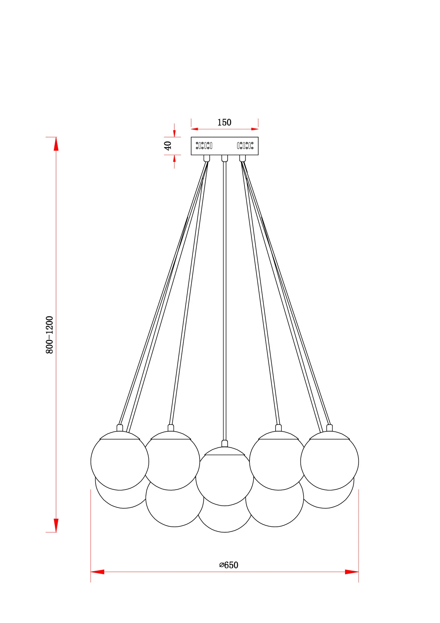 картинка Подвесной светильник Freya FR5231PL-19CH