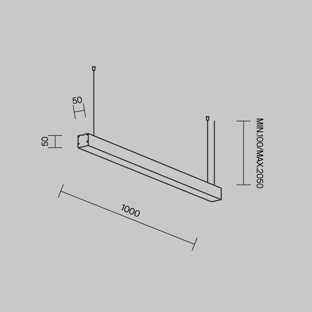 картинка Линейный светильник Technical LL312019