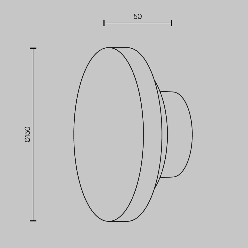 картинка Настенный светильник (бра) Maytoni MOD437WL-L5BG3K