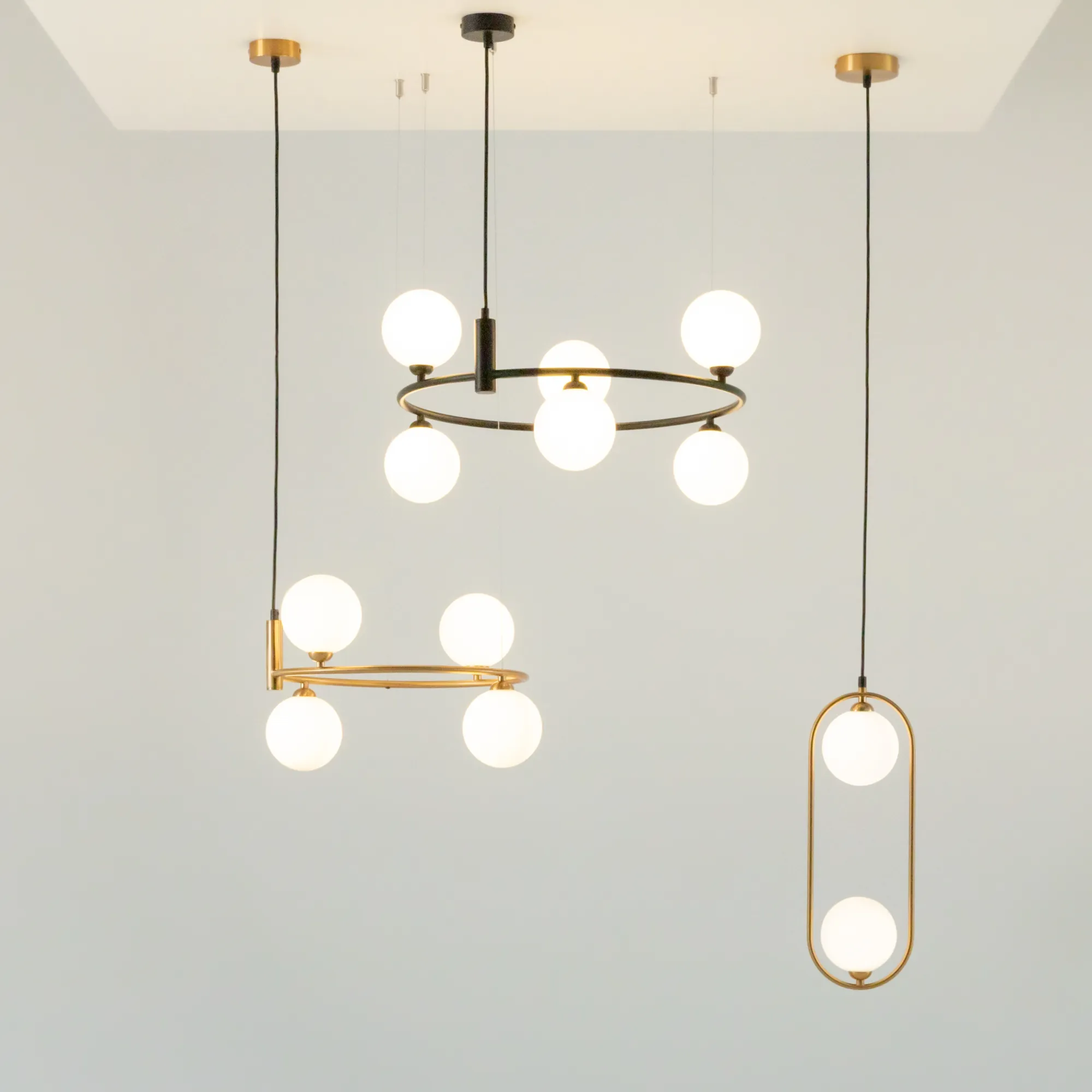 картинка Подвесной светильник Maytoni MOD013PL-06B