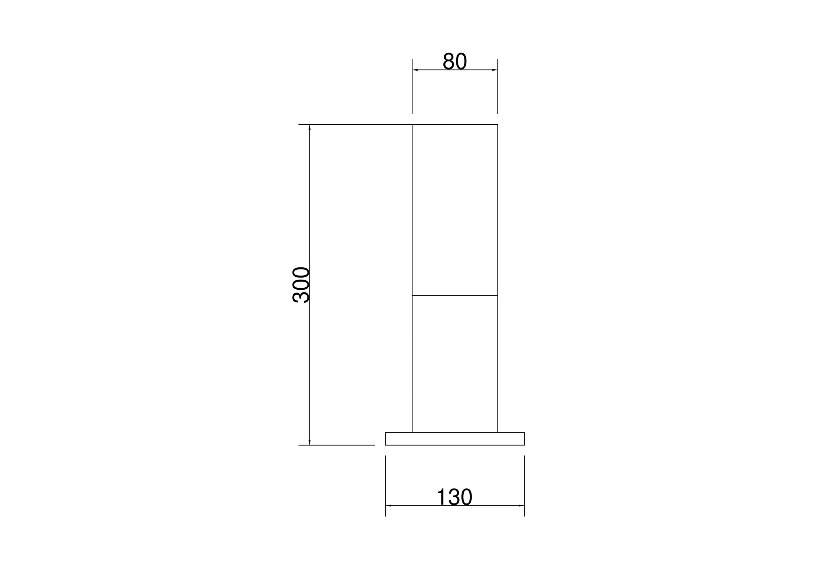 картинка Ландшафтный светильник Outdoor O418FL-01B