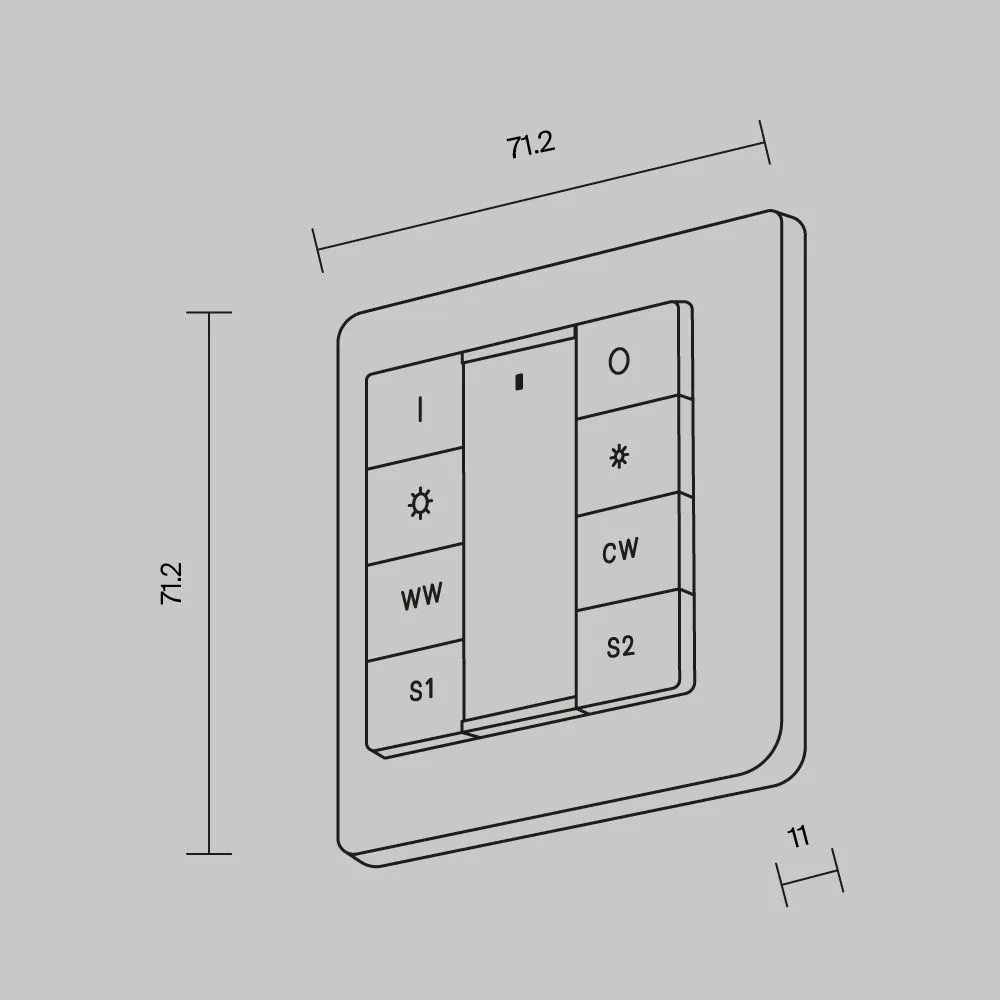 картинка Панель управления Lighting control 721053