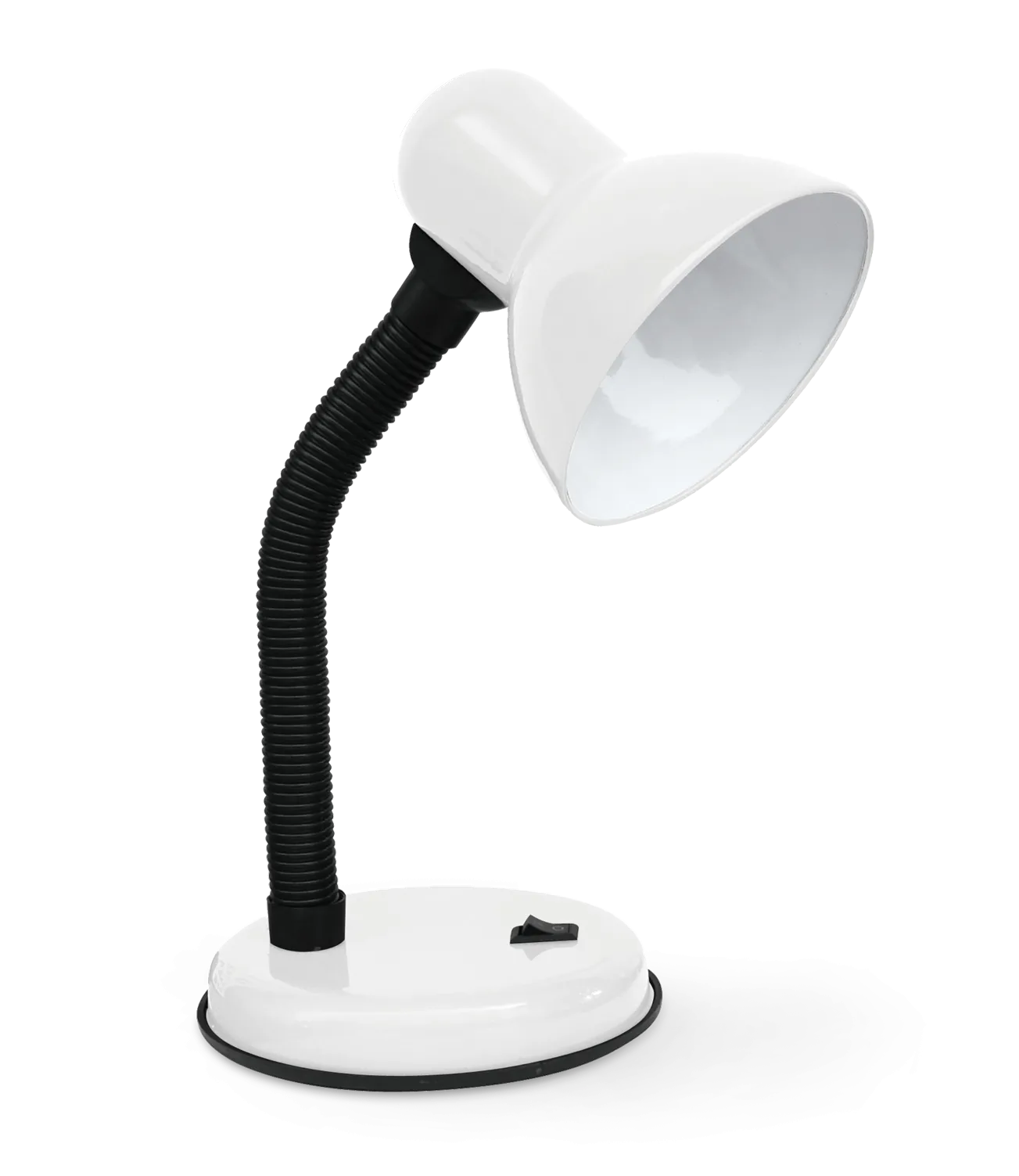 картинка Светильник настольный под лампу на основании СНО 22Б-E27 230В БЕЛЫЙ (с подвесом) IN HOME