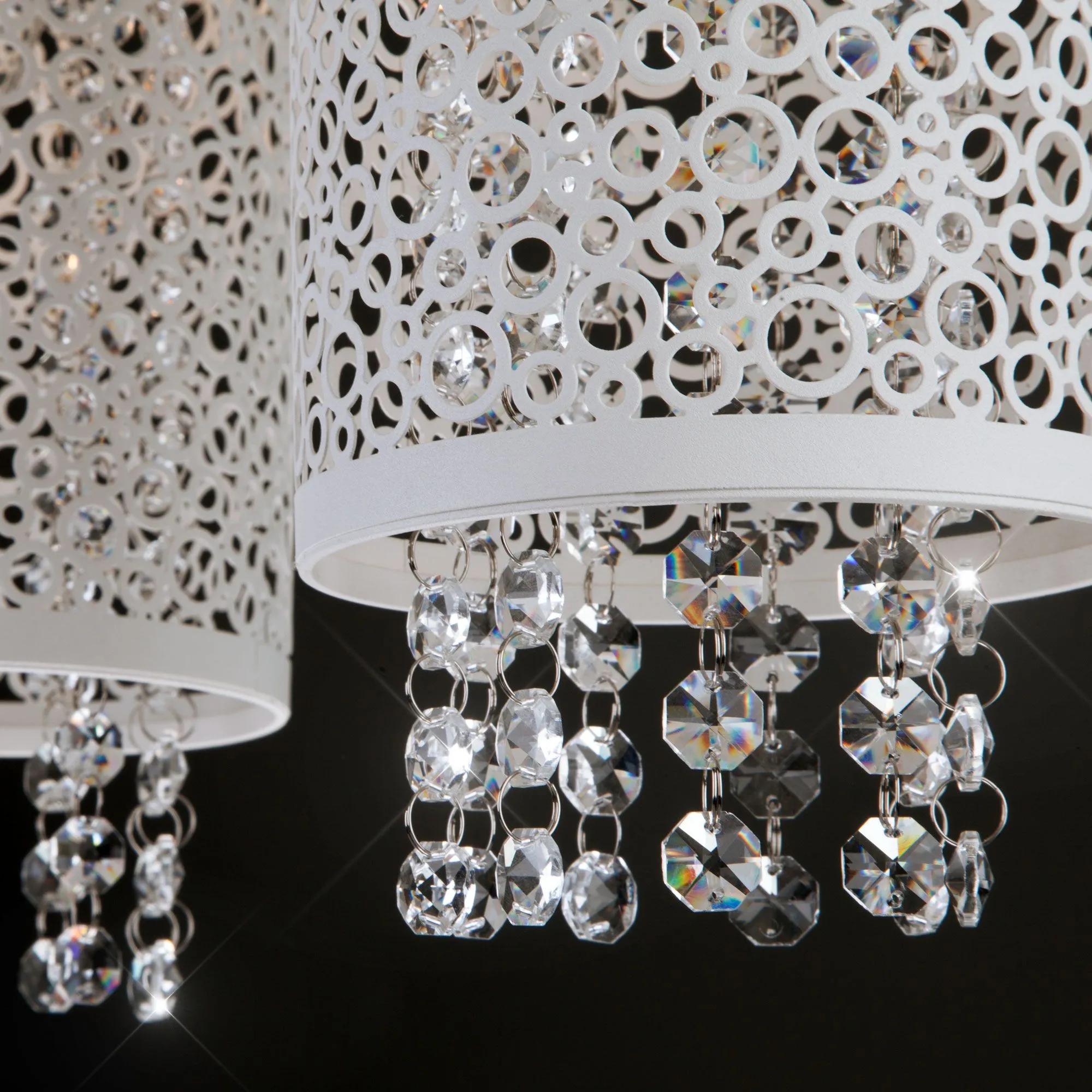 картинка Подвесной светильник с хрусталем 1181/3 хром