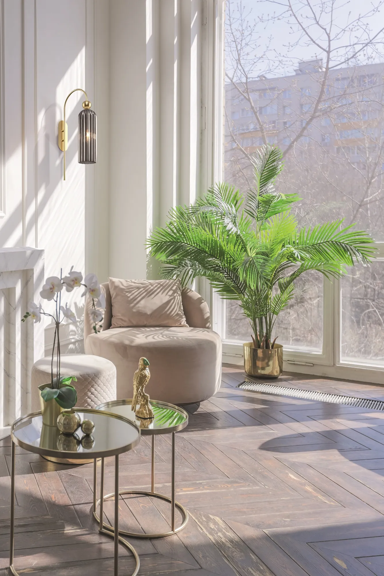 картинка Настенный светильник (бра) Maytoni MOD302WL-01GR