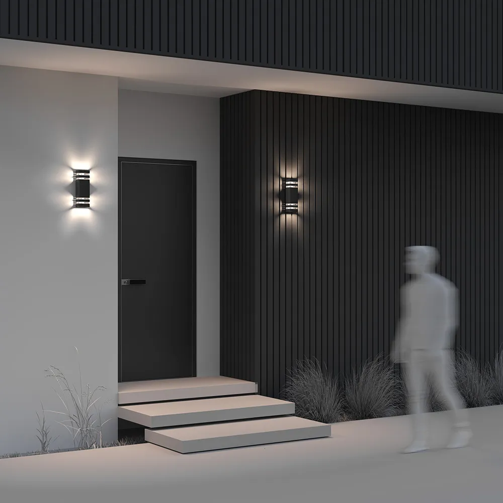 картинка Настенный светильник (бра) Outdoor O578WL-02B