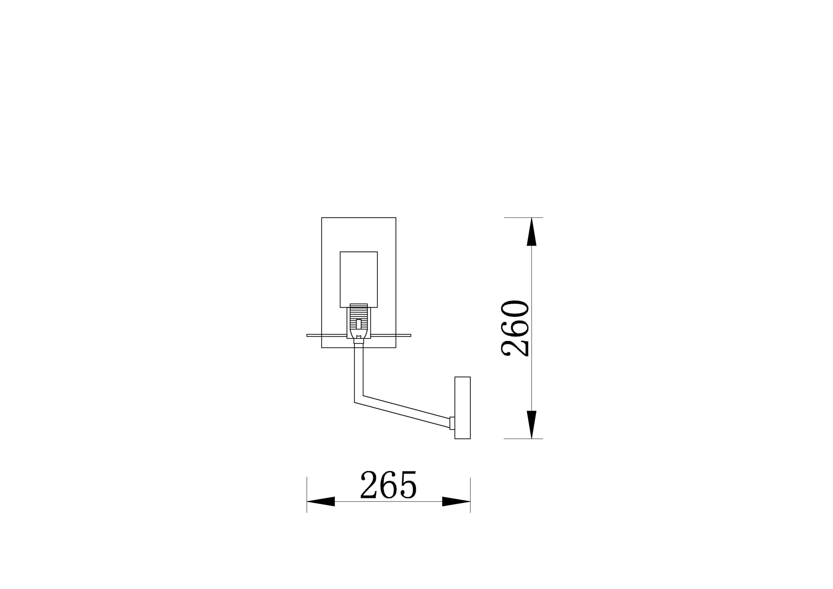 картинка Настенный светильник (бра) Freya FR5206WL-01FG