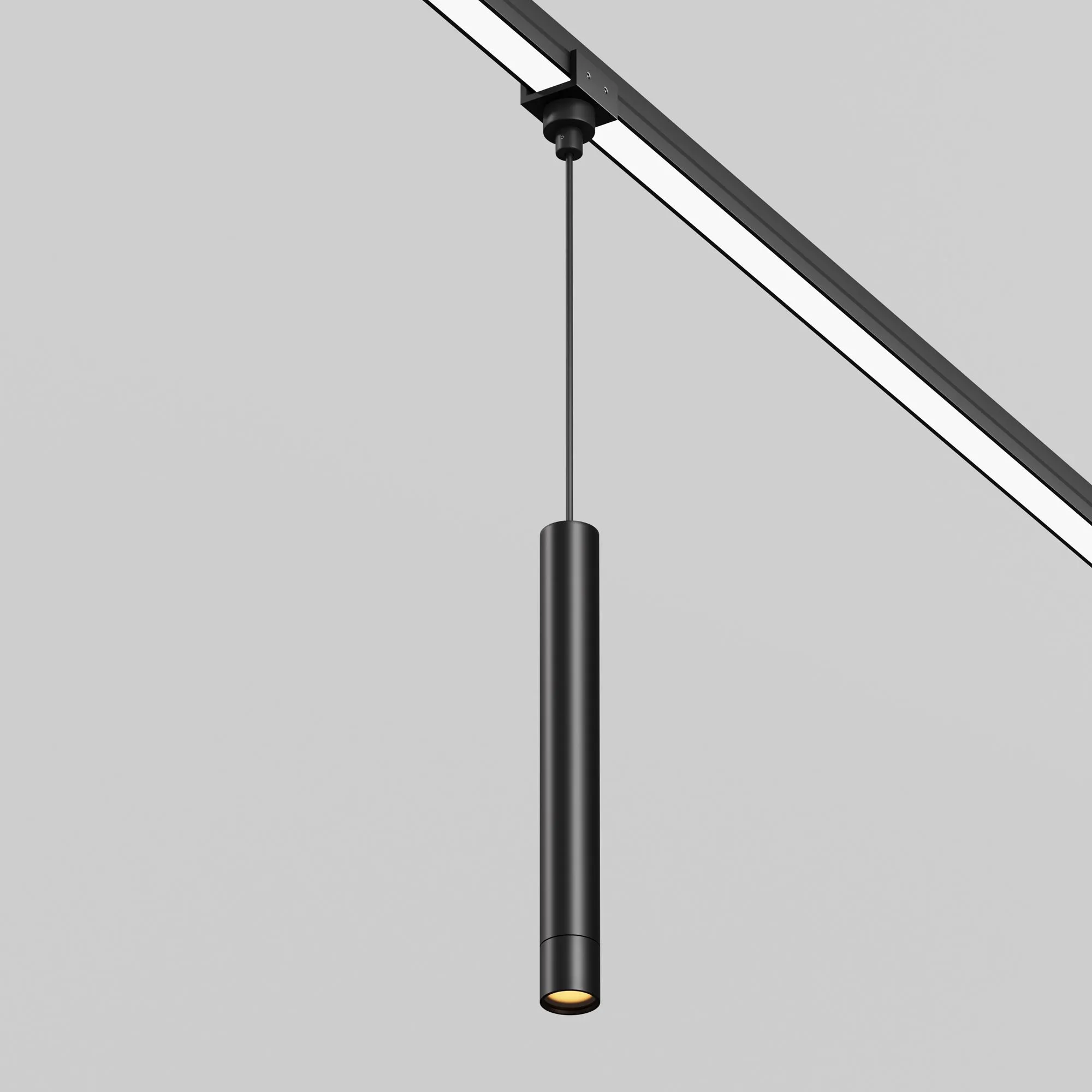 картинка Уличный трековый светильник Outdoor O-TR01-1-P-8WB3K