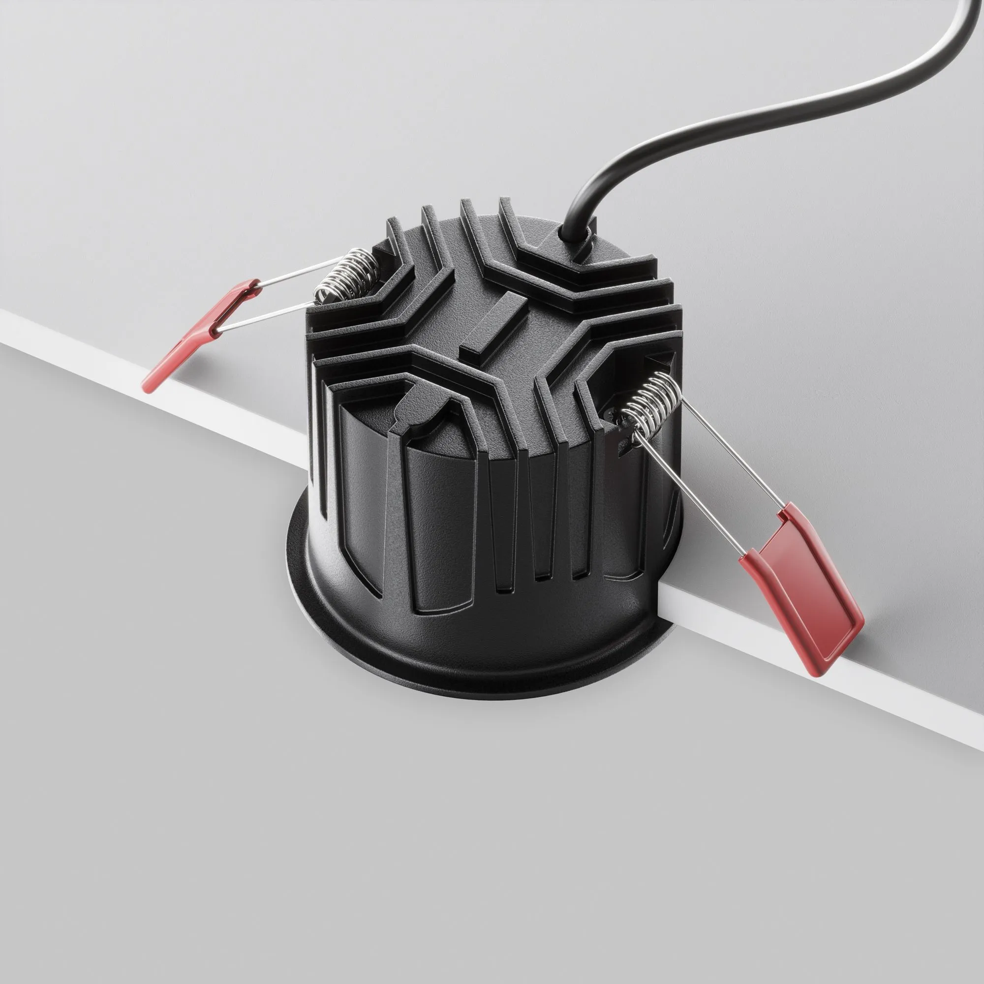 картинка Встраиваемый светильник Technical DL043-01-15W3K-RD-B-1