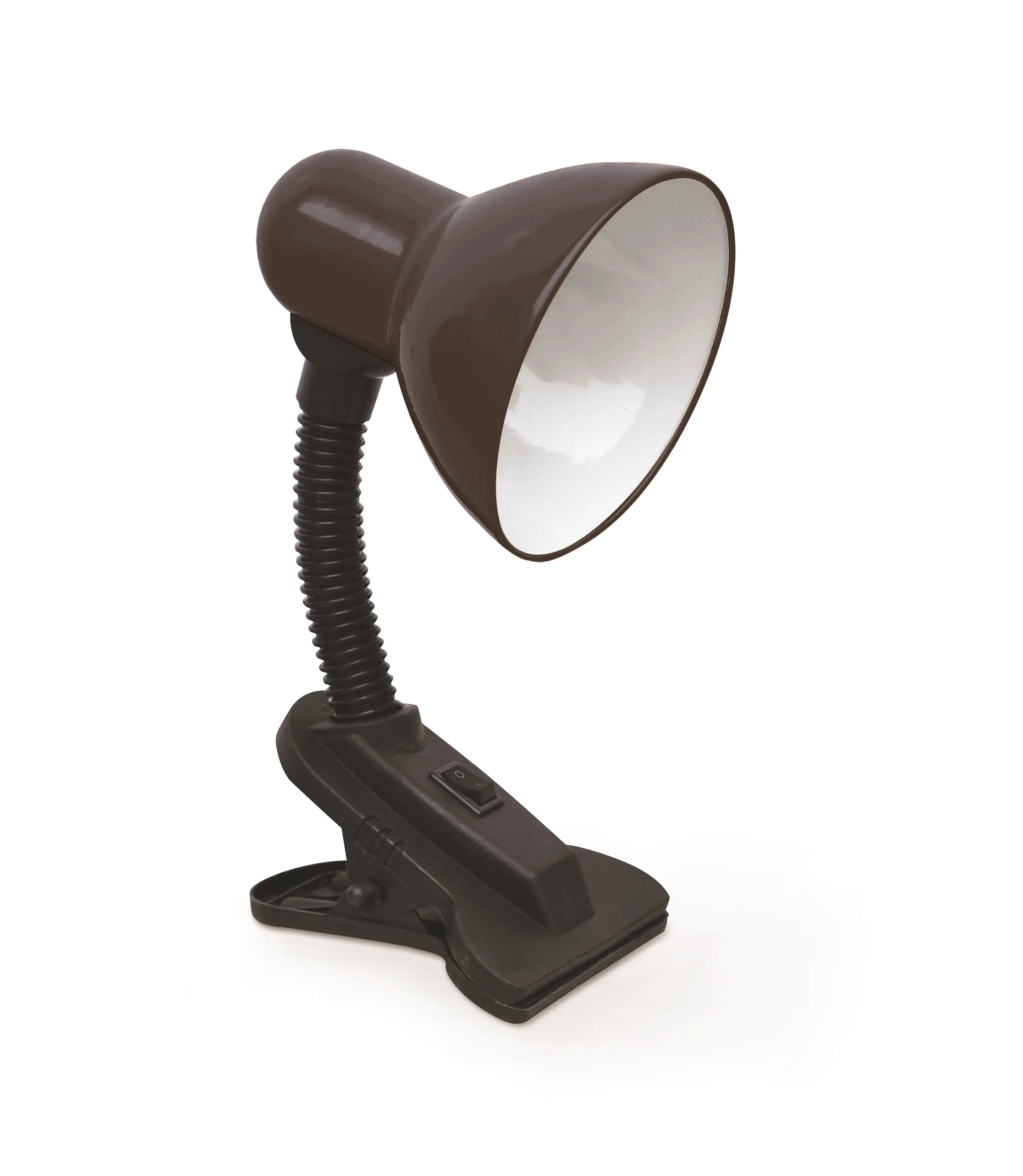 картинка Светильник настольный под лампу на прищепке СНП 21Ч-E27 230В ЧЕРНЫЙ (с подвесом) IN HOME