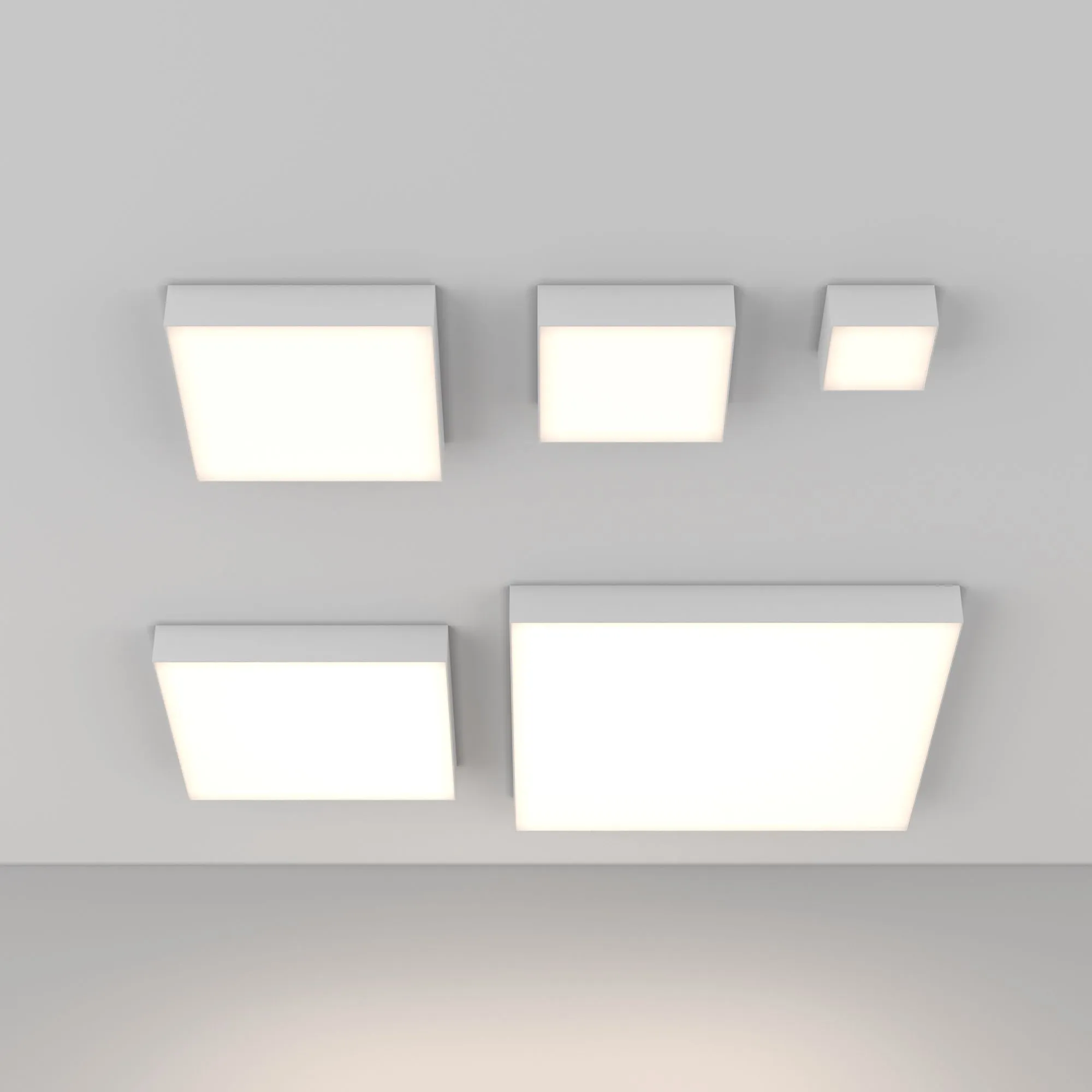 картинка Потолочный светильник Technical C032CL-12W4K-SQ-W