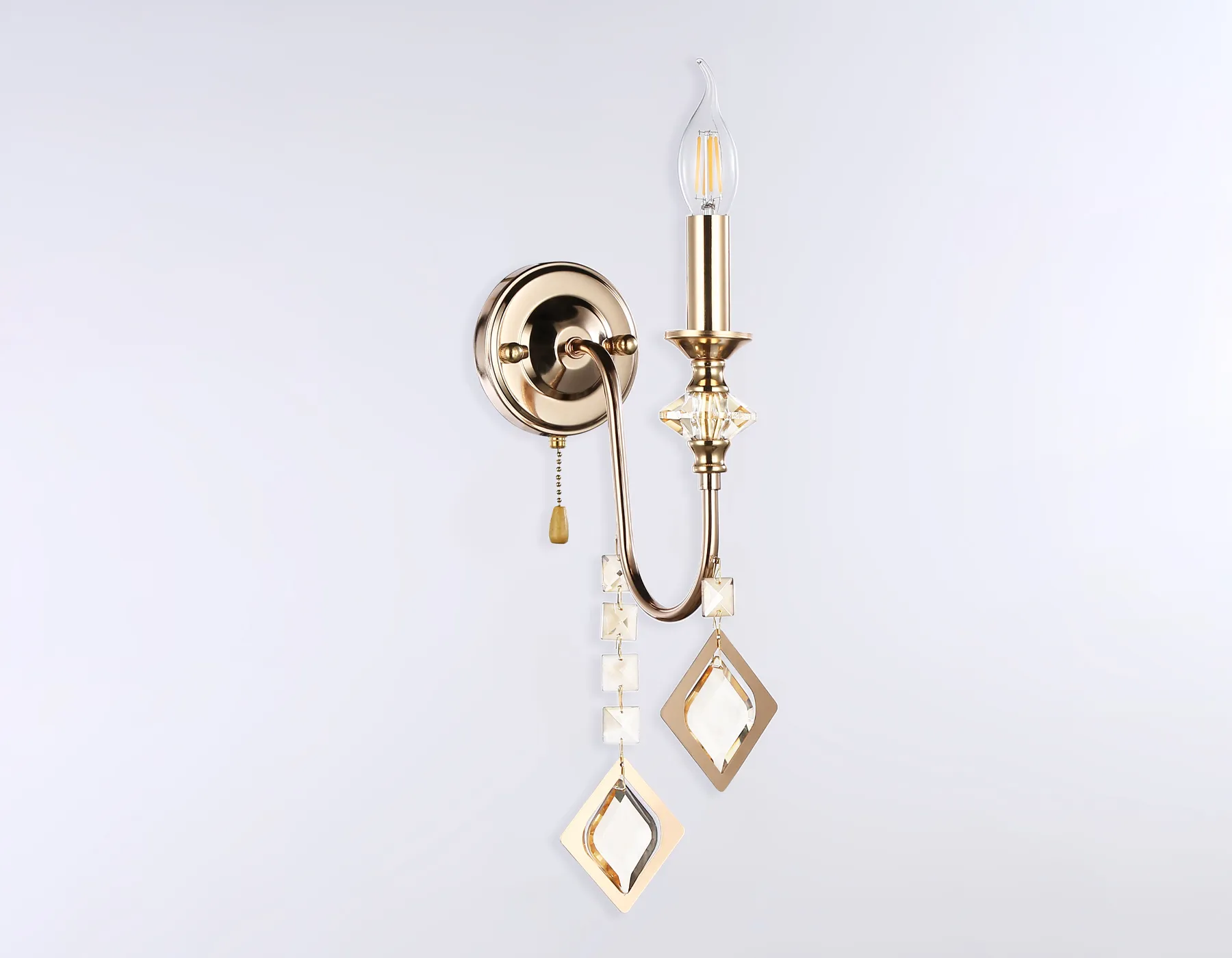 картинка Настенный светильник с хрусталем TR4959