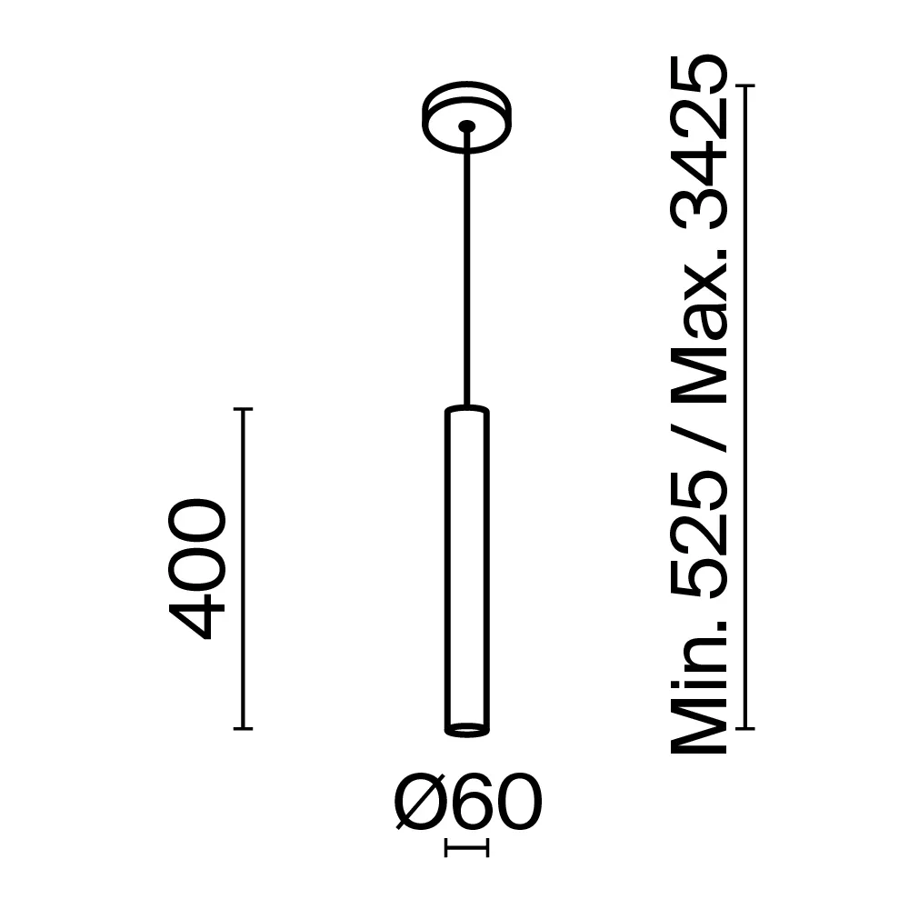 картинка Подвесной светильник Maytoni MOD161PL-01W1