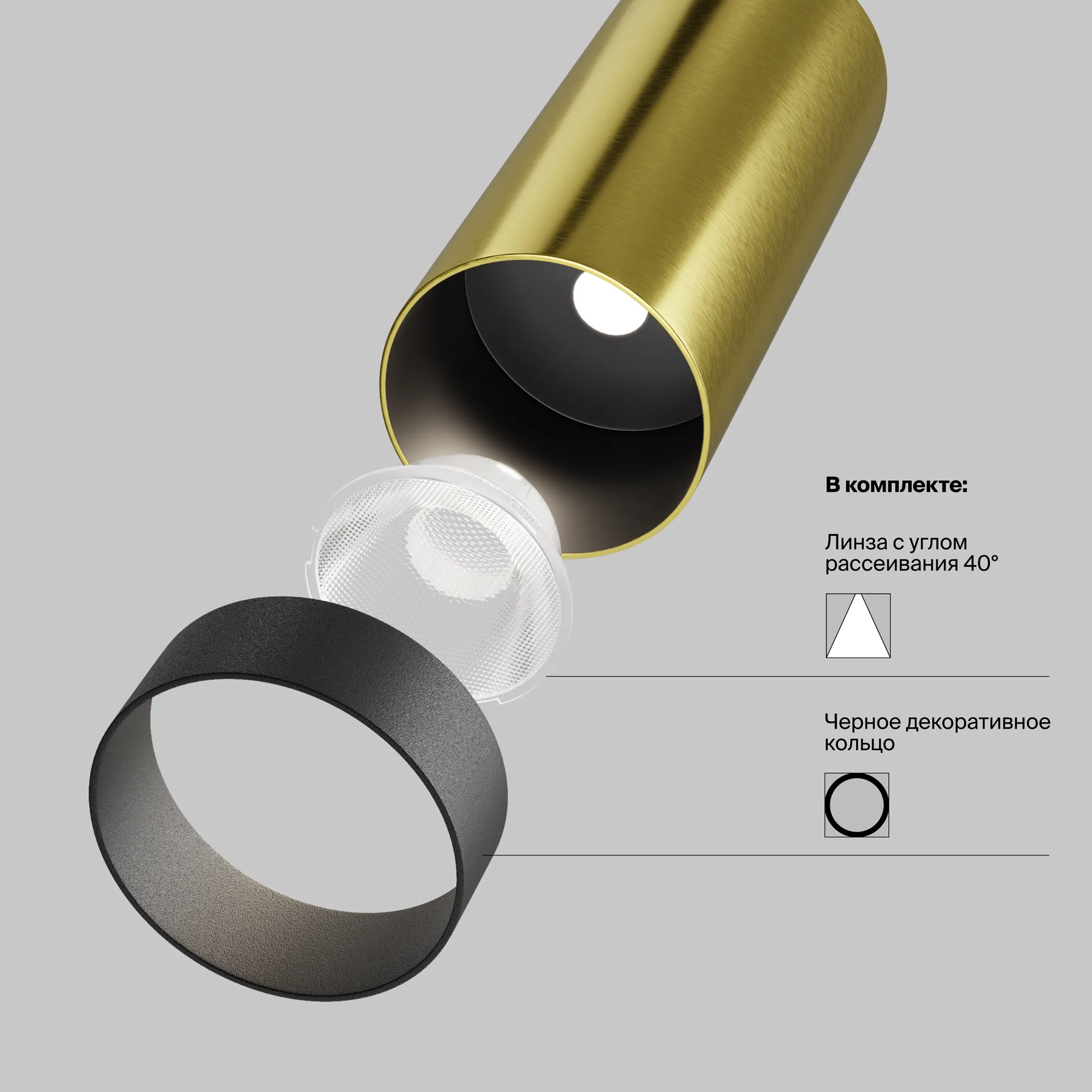 картинка Подвесной светильник Technical P072PL-L12W4K-BS