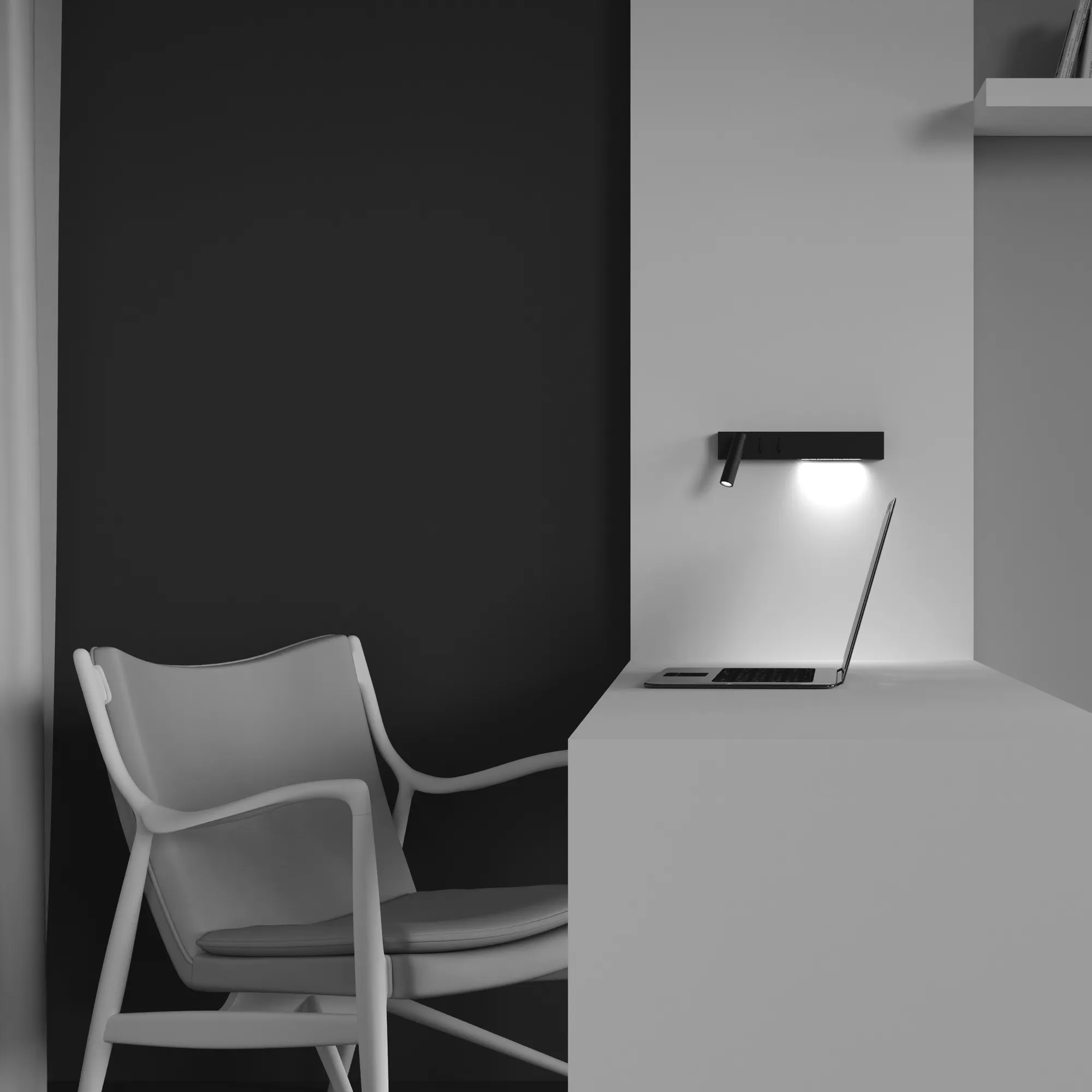 картинка Настенный светильник (бра) Technical C031WL-L8B3K