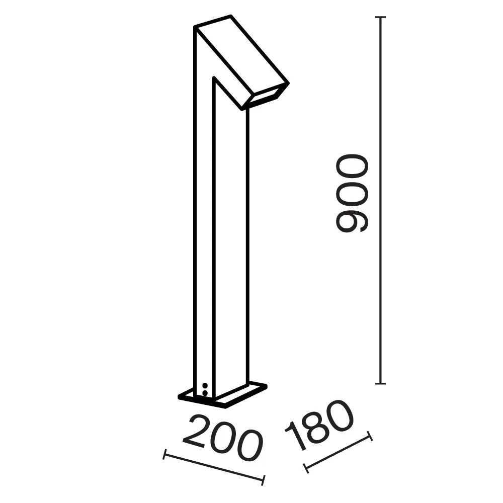 картинка Ландшафтный светильник Outdoor O592FL-L15GF3K