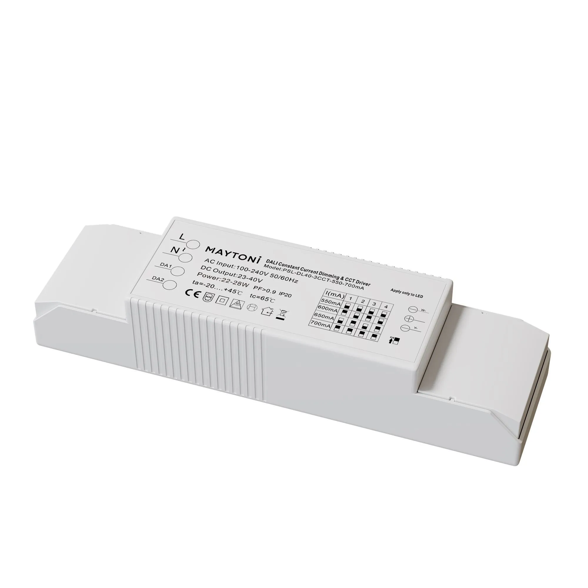 картинка Источник тока Lighting control PSL-DL40-3CCT-550-700mA