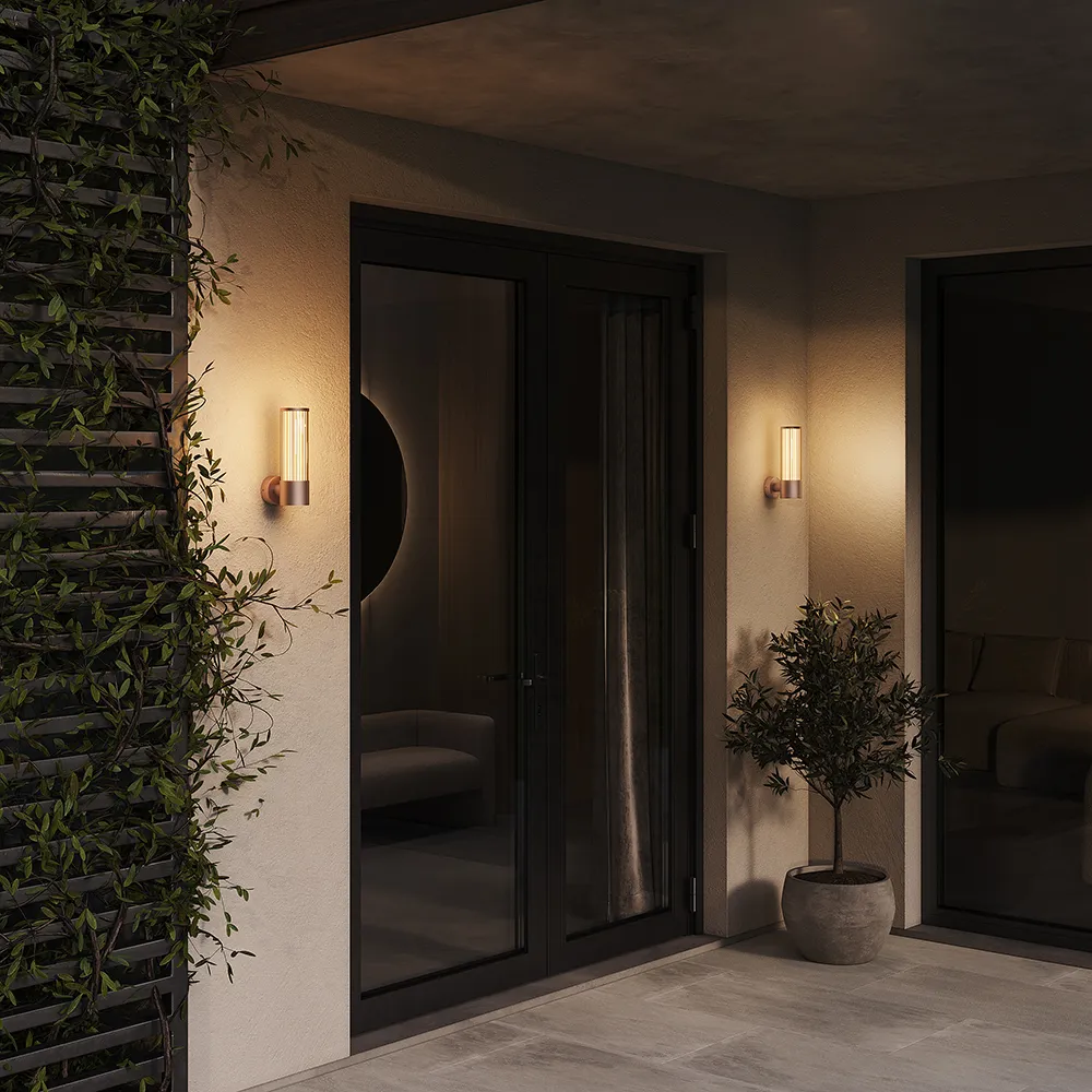 картинка Настенный светильник (бра) Outdoor O593WL-L8BR3K