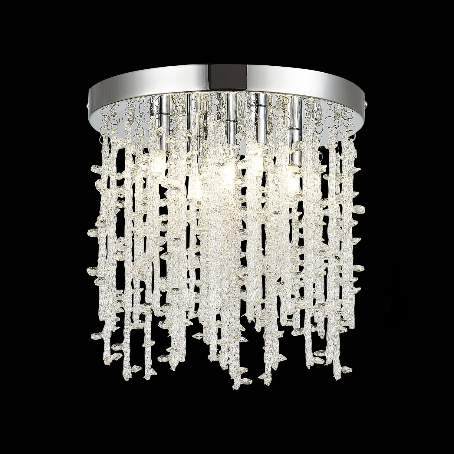 картинка SLE103302-05 Светильник потолочный Хром/Прозрачный G9 LED 5*3W