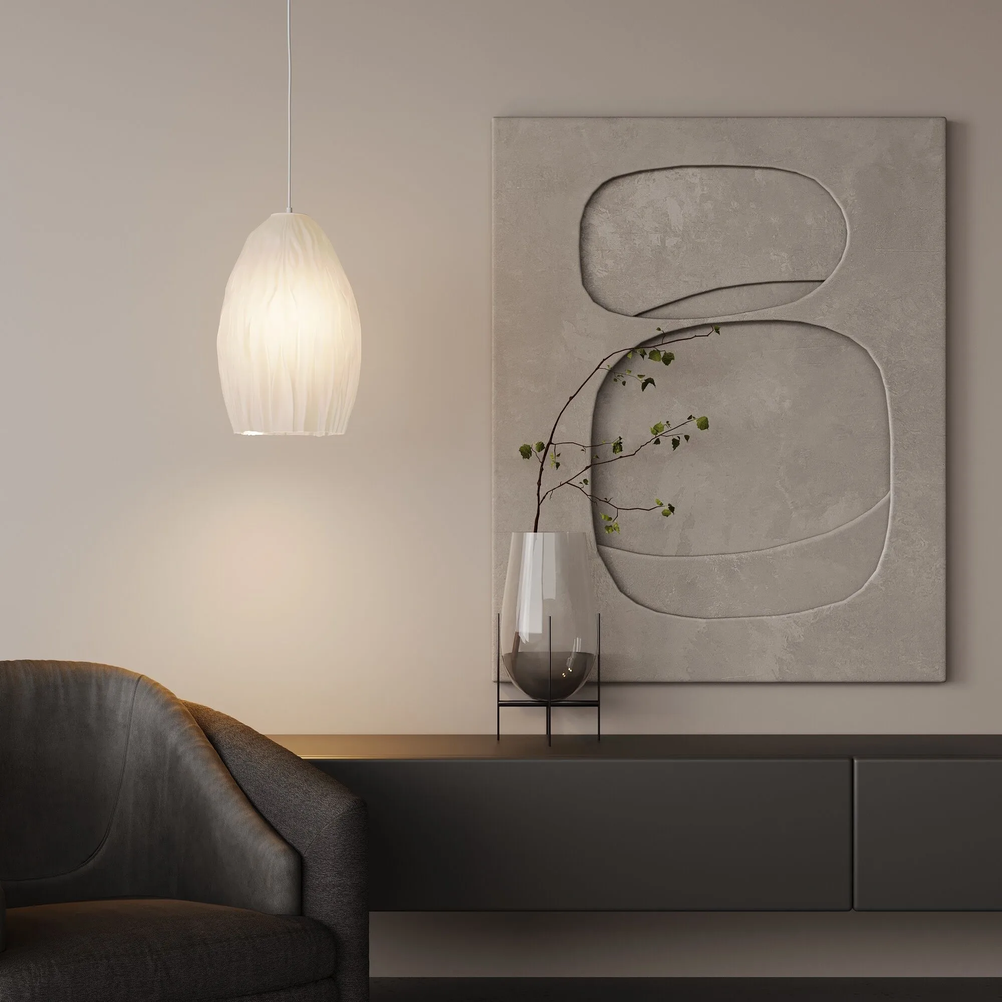 картинка Подвесной светильник 30186/1 белый