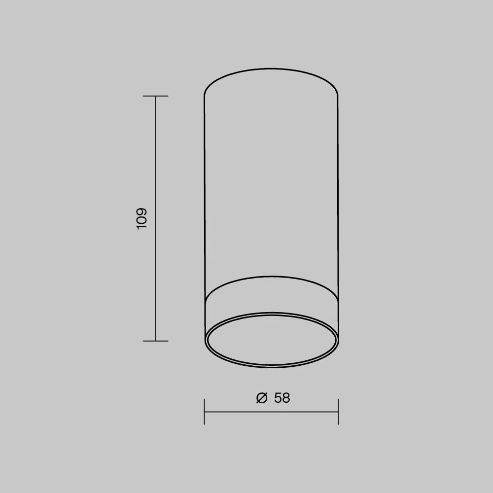 картинка Уличный потолочный светильник Outdoor O500CL-L5W3K
