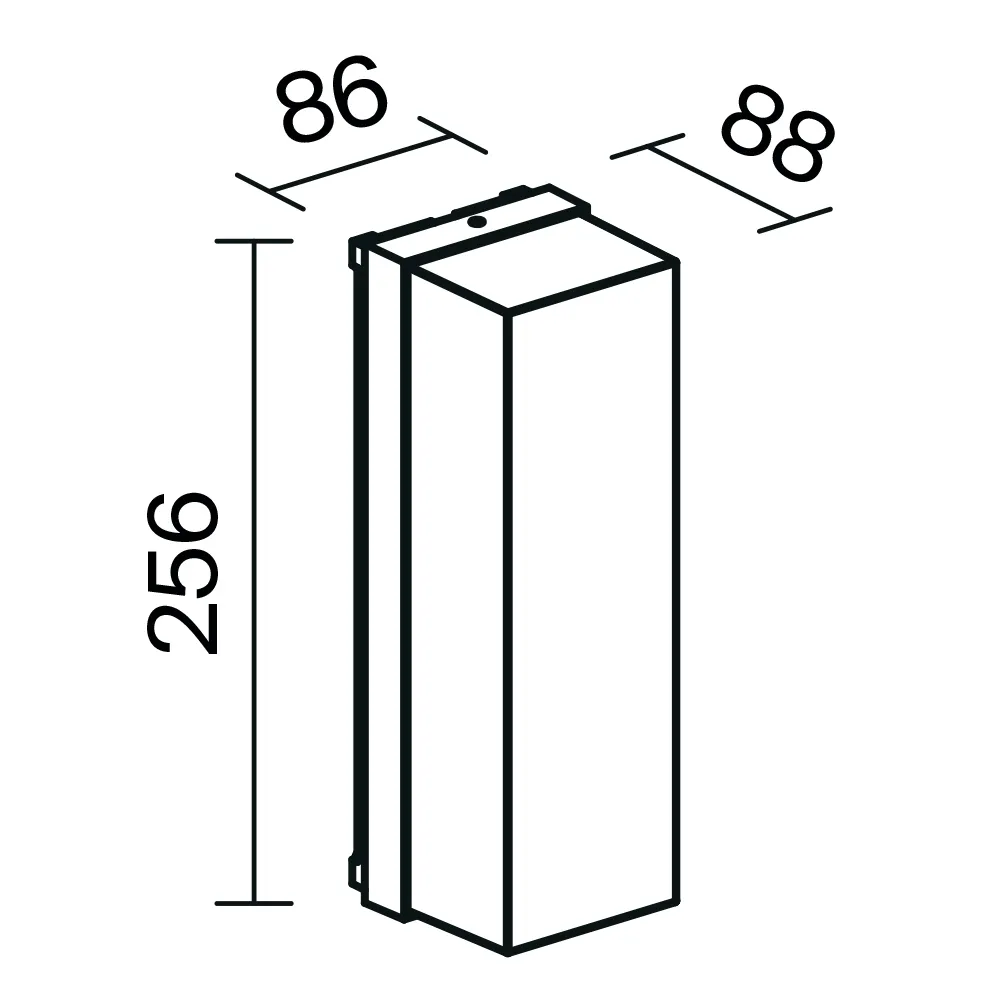 картинка Настенный светильник (бра) Outdoor O450WL-01GF