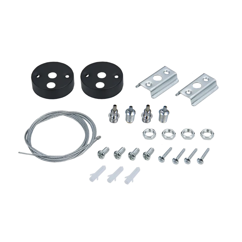 картинка Комплект SRB2-BL 2м для подвесного монтажа шинопровода RB черный IN HOME