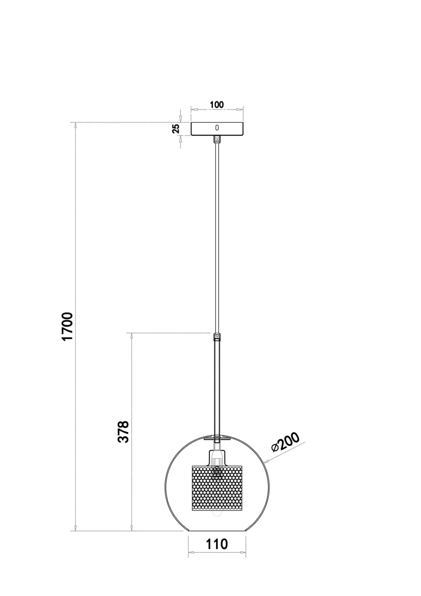 картинка Подвесной светильник Freya FR8018PL-01N