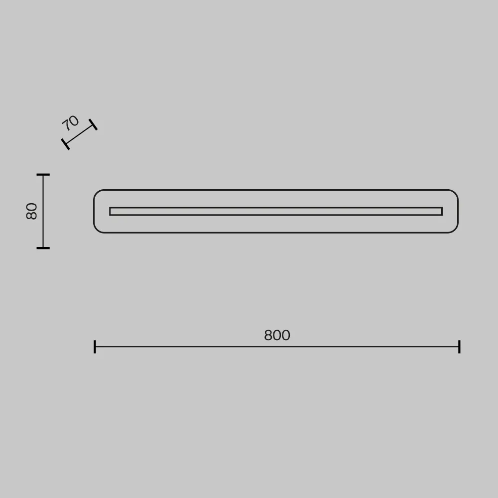 картинка Настенный светильник (бра) Maytoni MOD366WL-L18BS3K