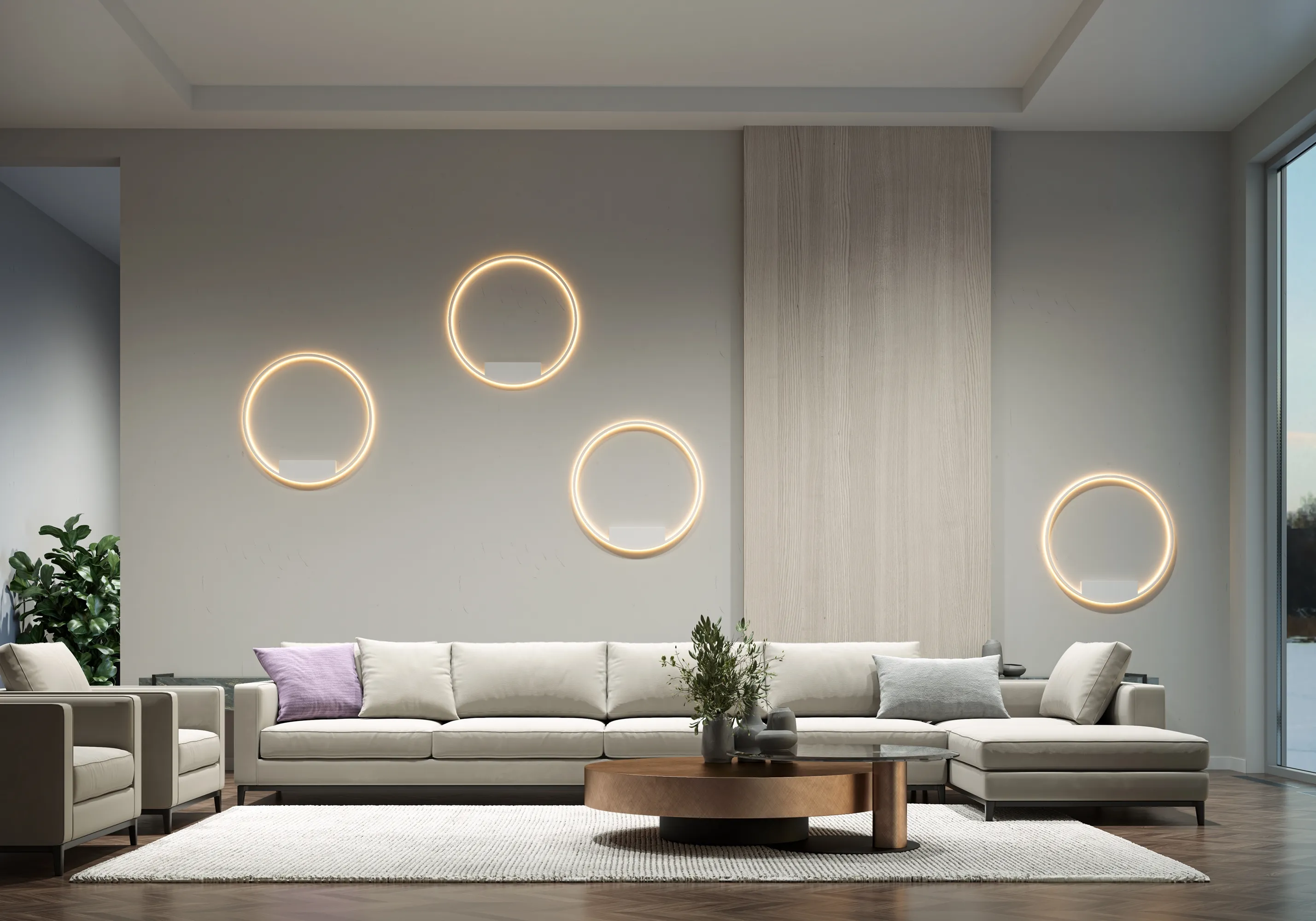 картинка Настенный светильник (бра) Maytoni MOD058WL-L50W4K