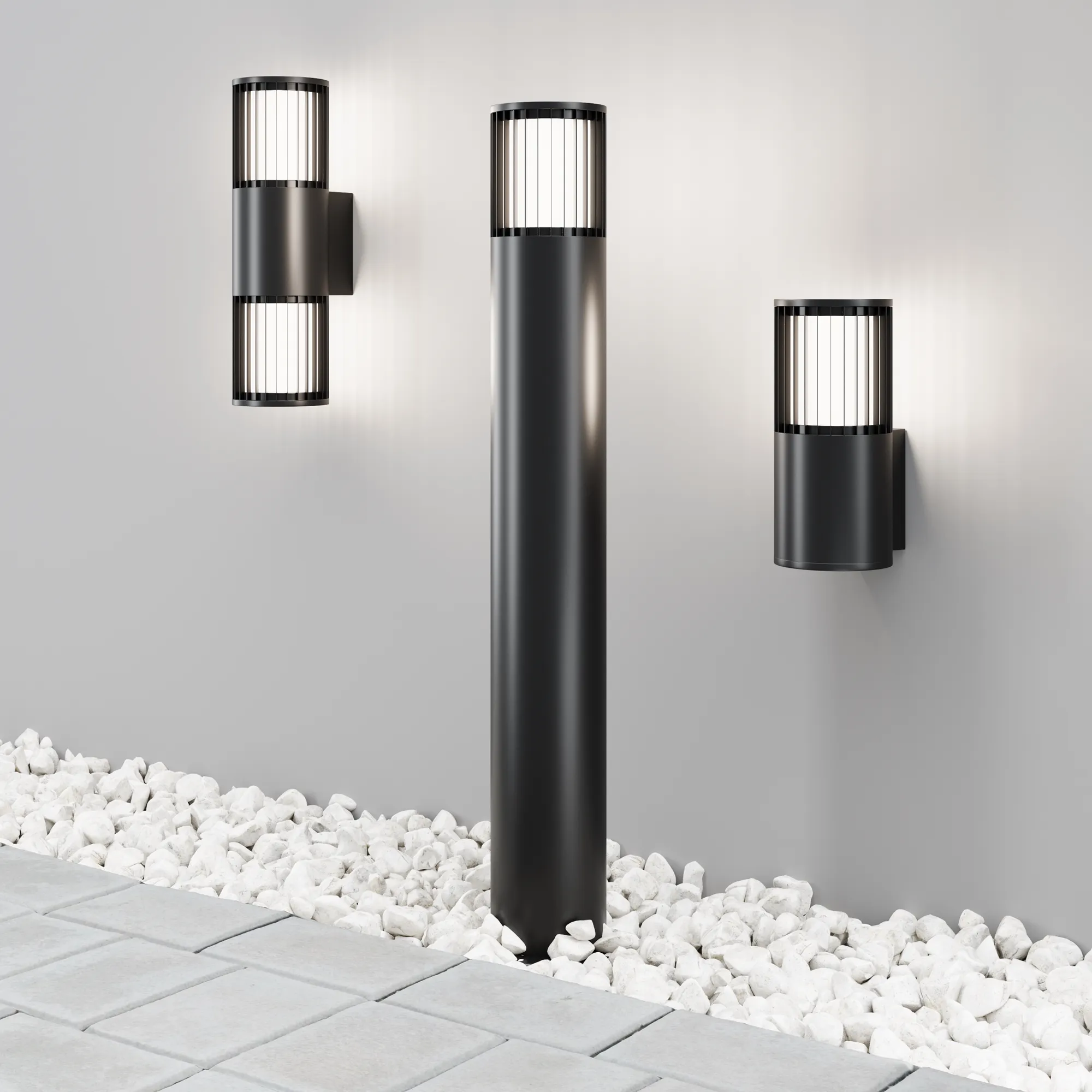 картинка Настенный светильник (бра) Outdoor O492WL-01GF