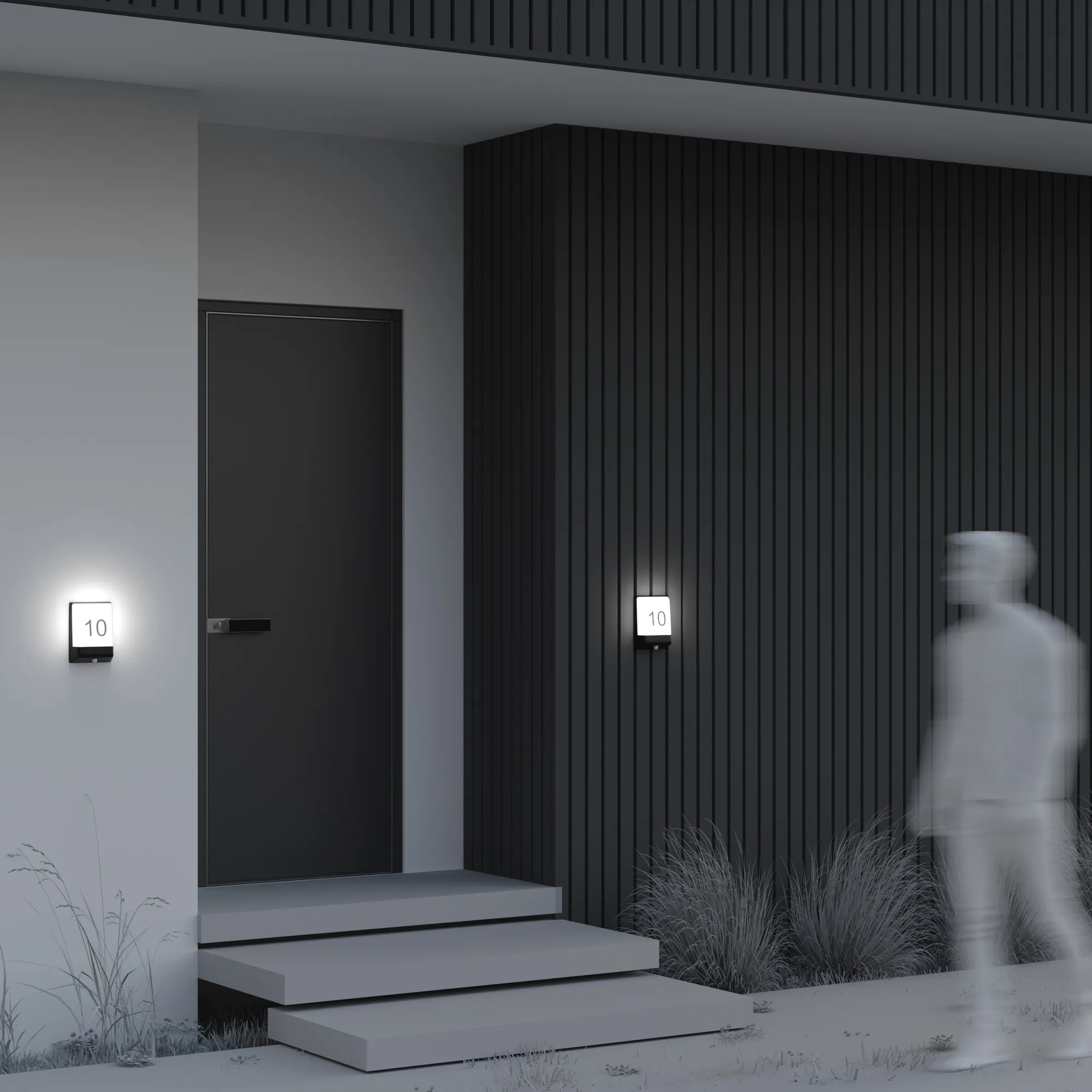 картинка Настенный светильник (бра) Outdoor O448WL-L9GF3KSR