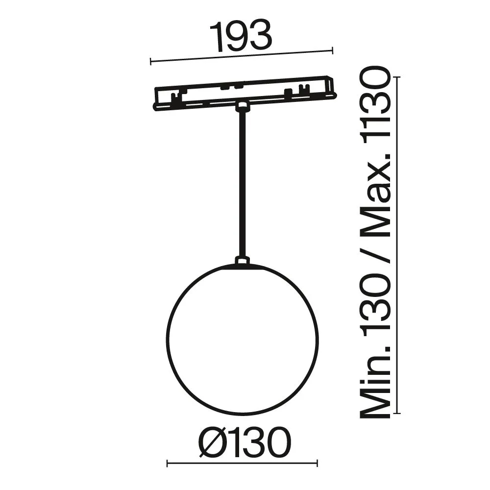 картинка Трековый светильник Technical TR039-4-5WTW-DD-B