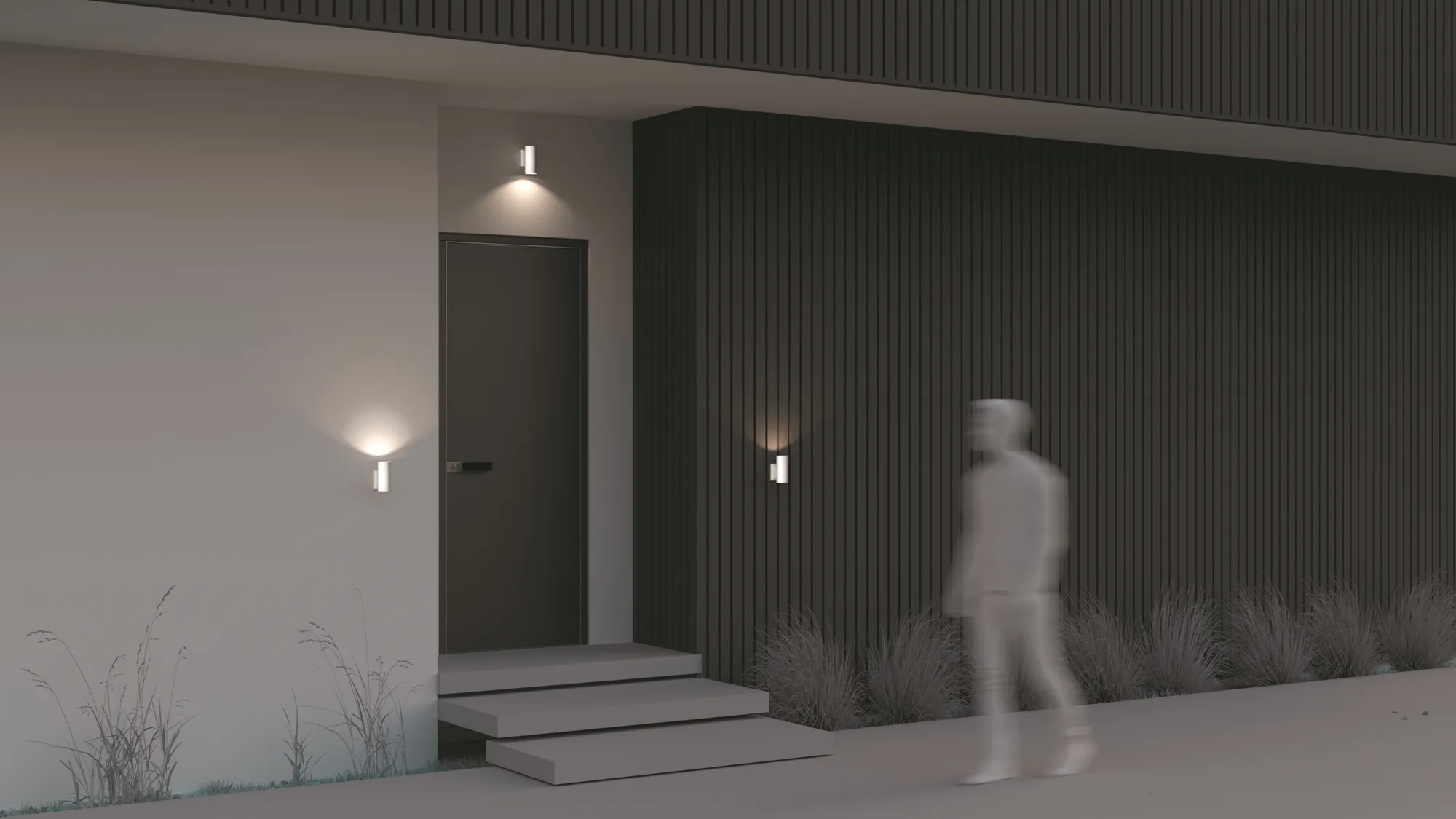 картинка Настенный светильник (бра) Outdoor O574WL-01W